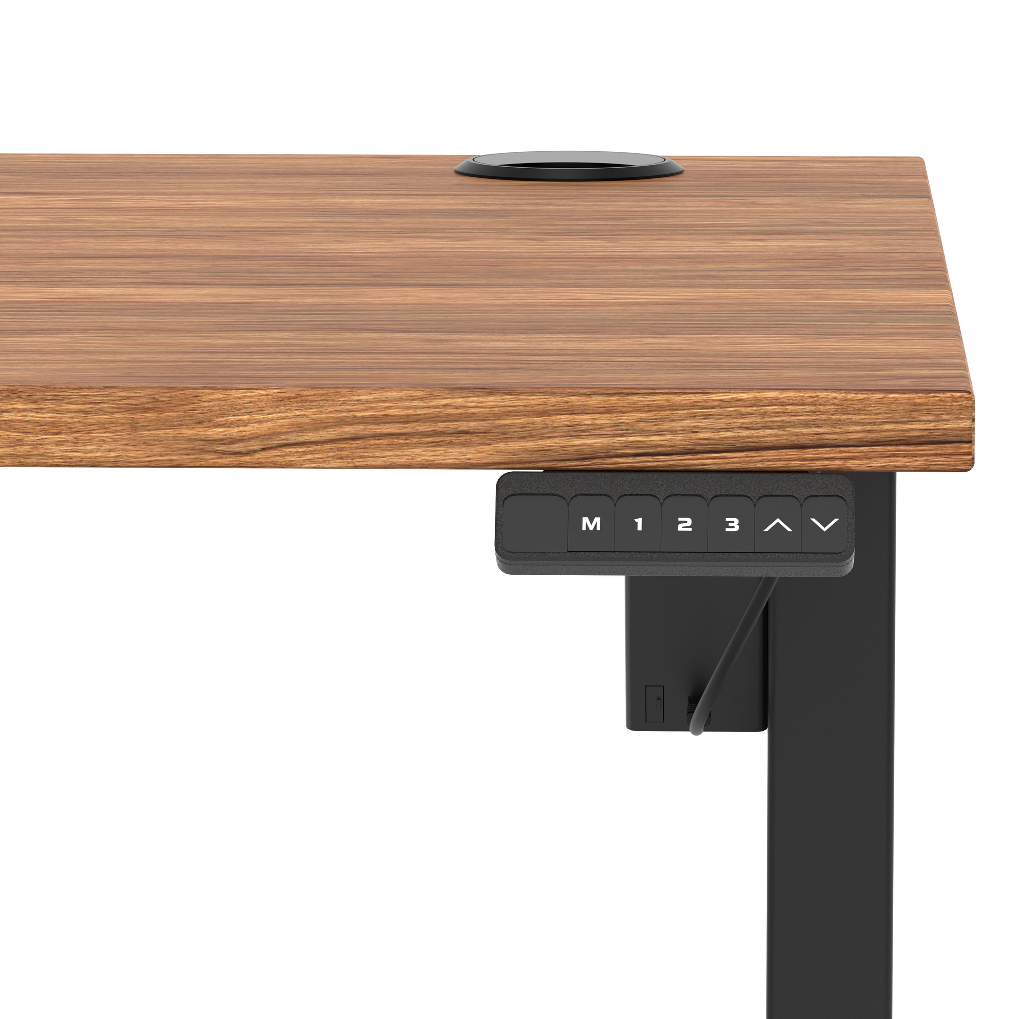 Walnut / Black Frame