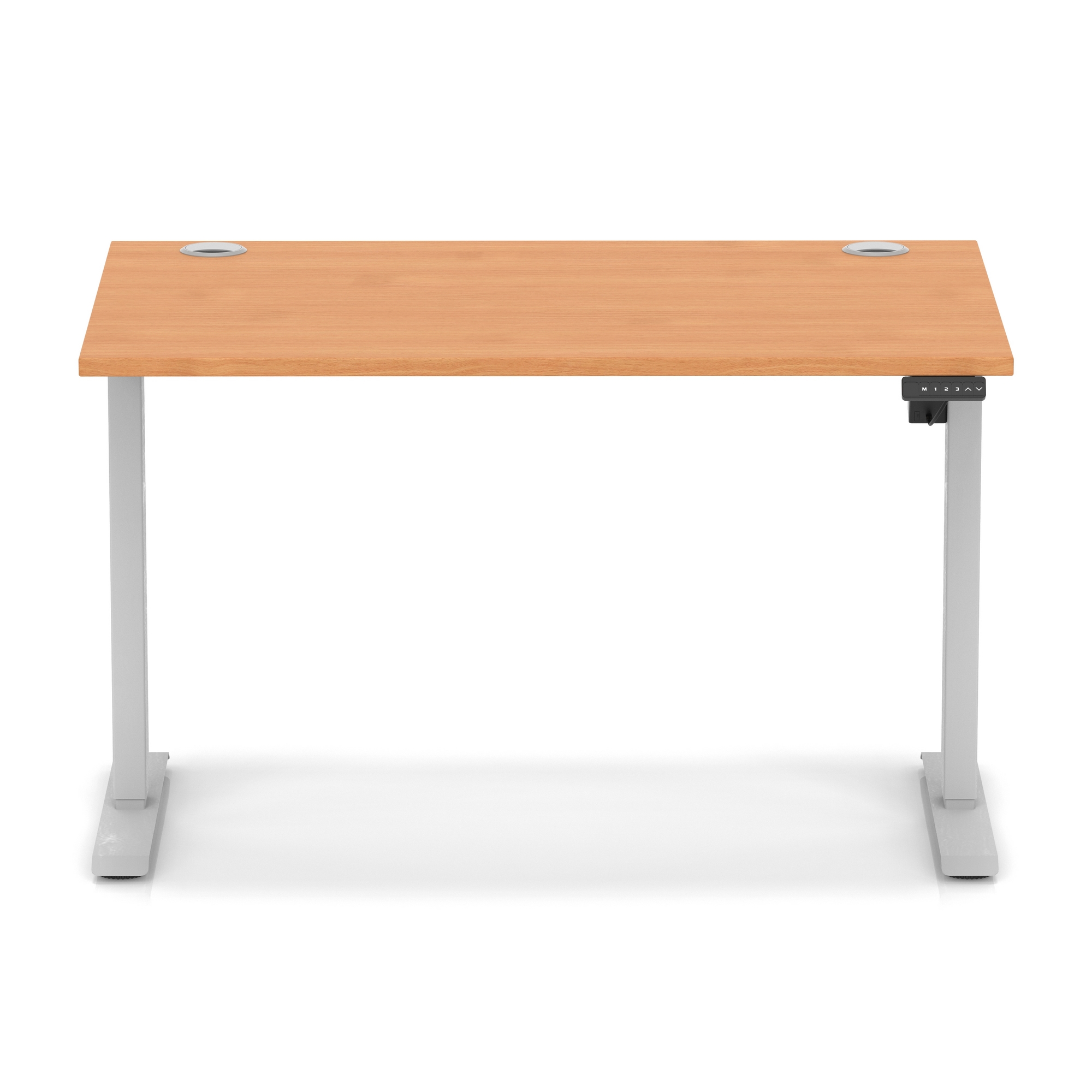Beech / Silver Frame