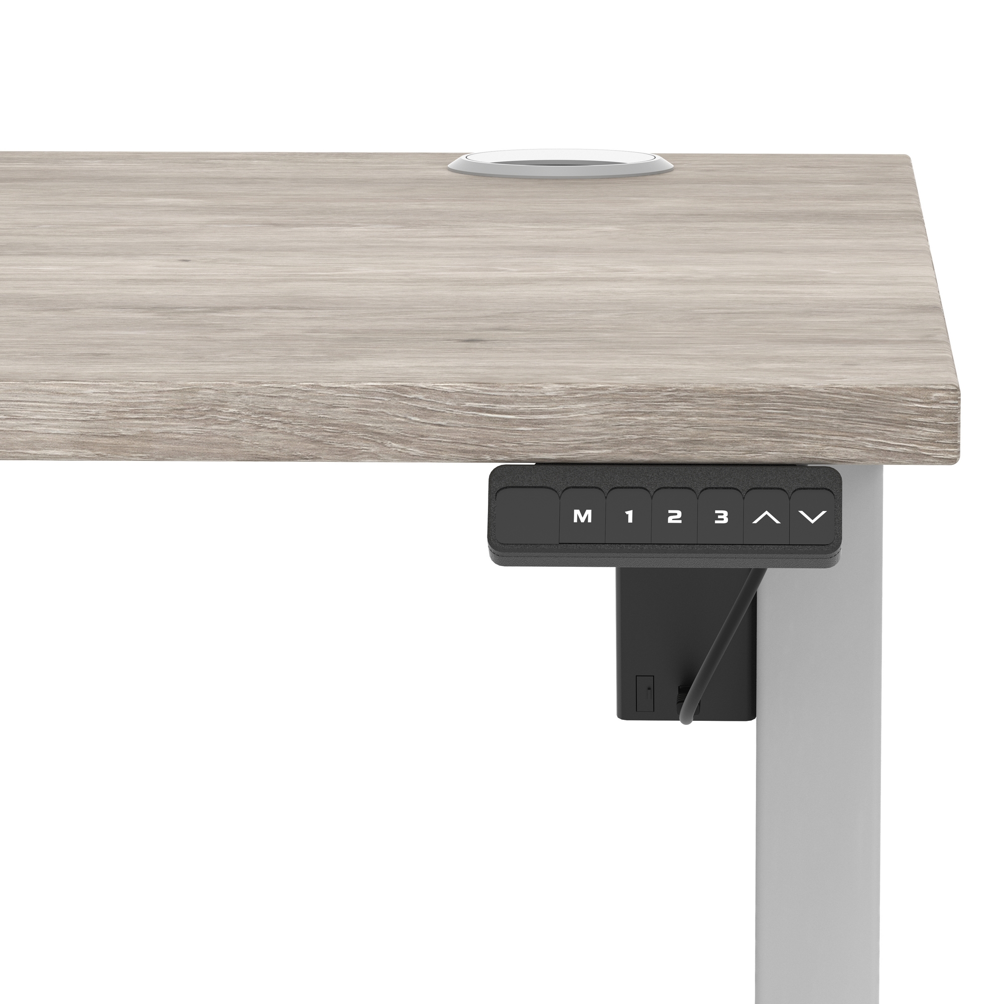 Grey Oak / Silver Frame