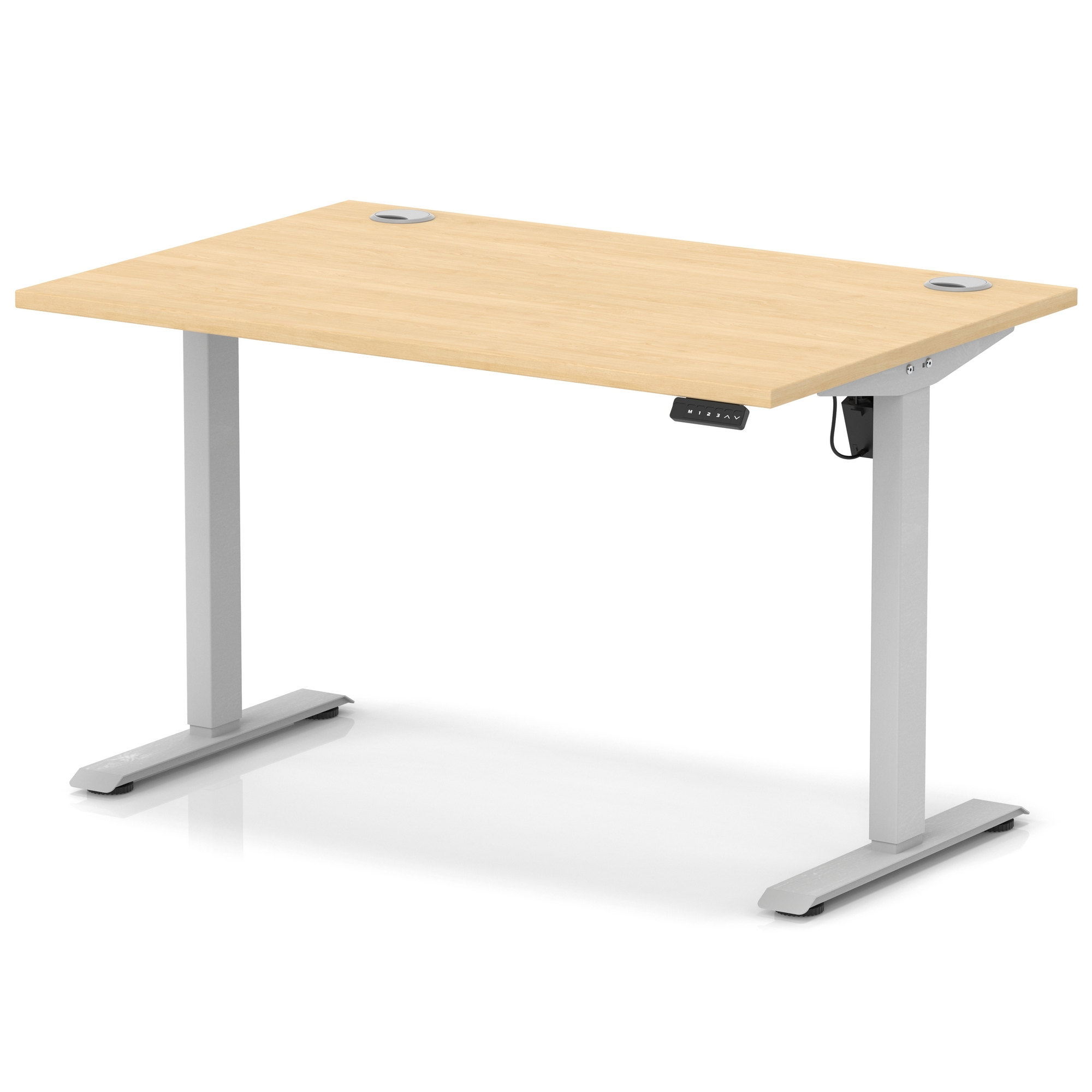 Maple / Silver Frame
