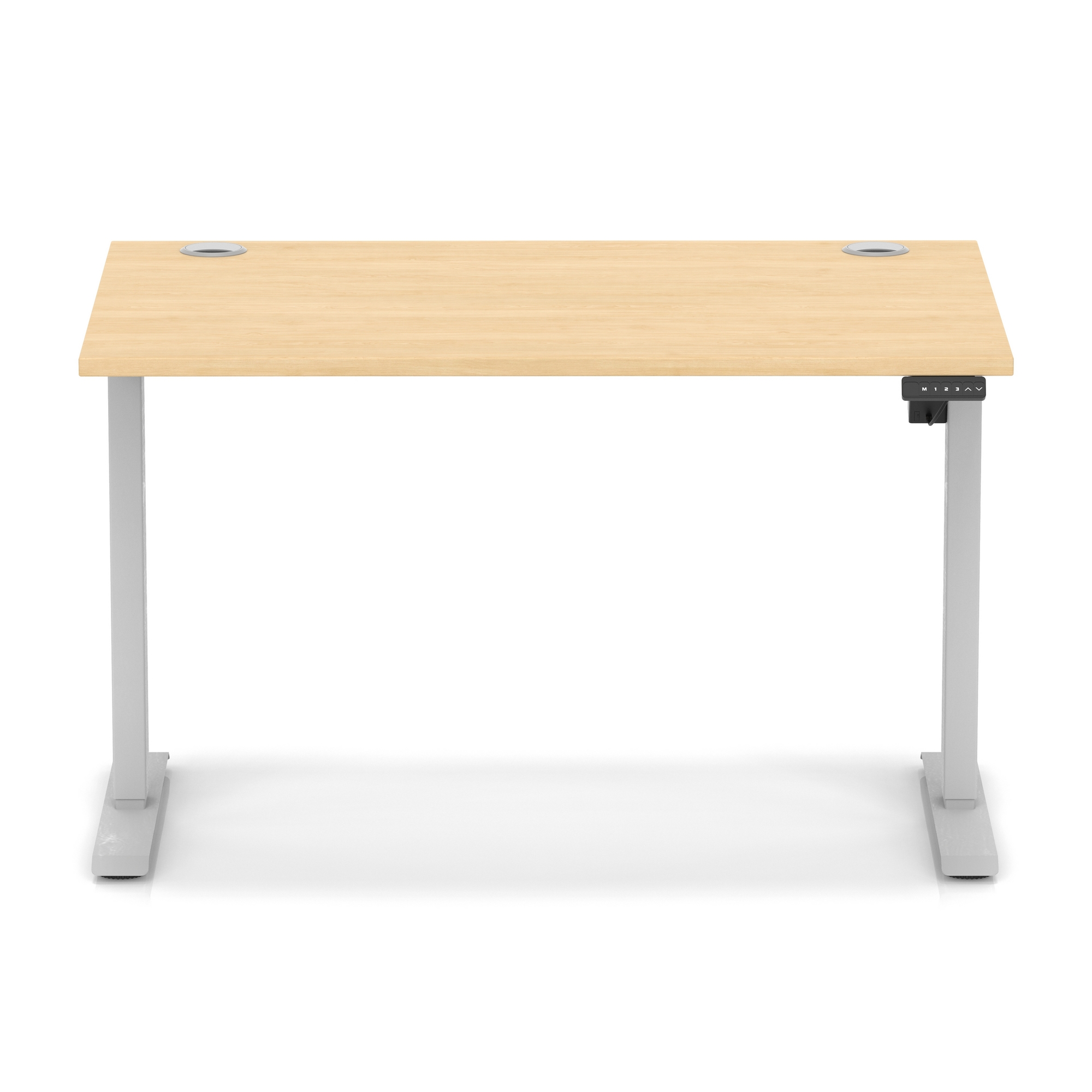 Maple / Silver Frame