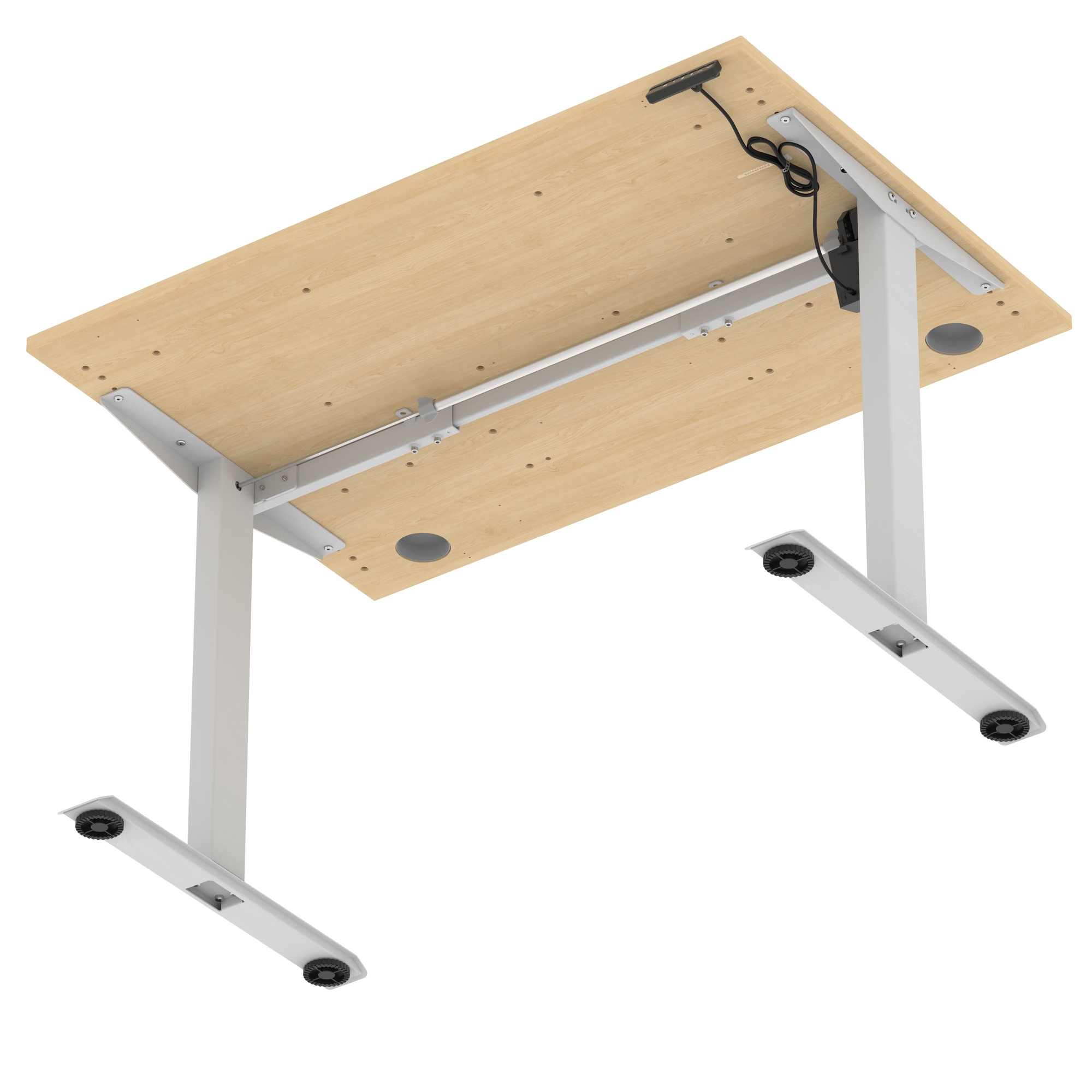 Maple / Silver Frame