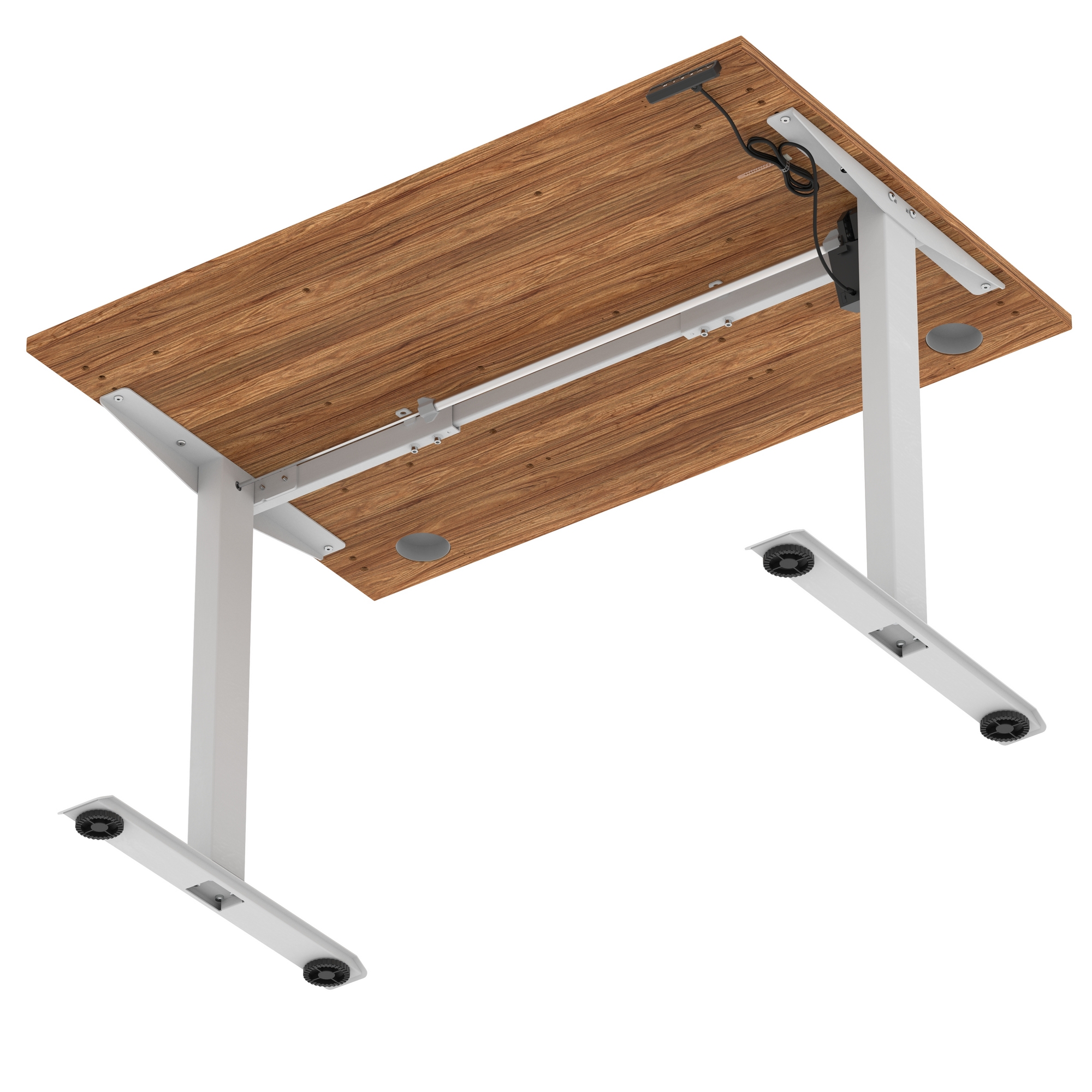 Walnut / Silver Frame
