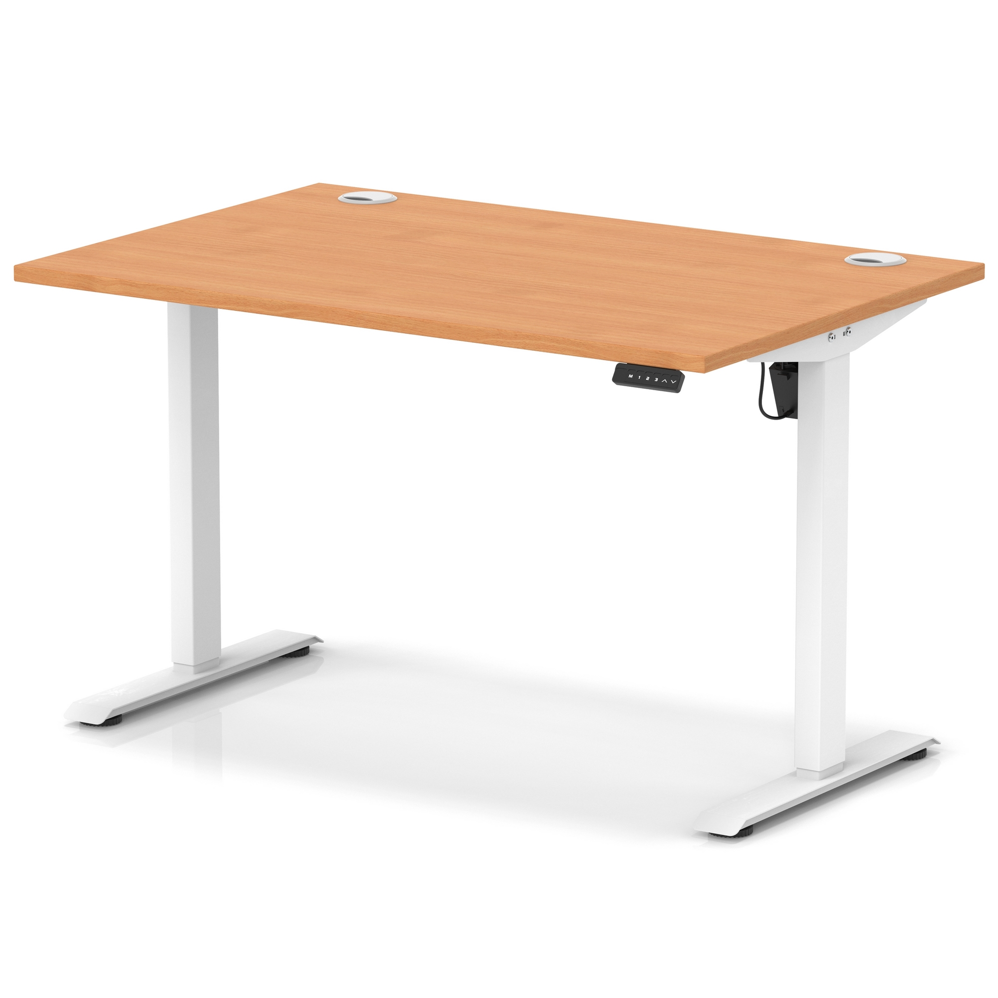 Beech / White Frame