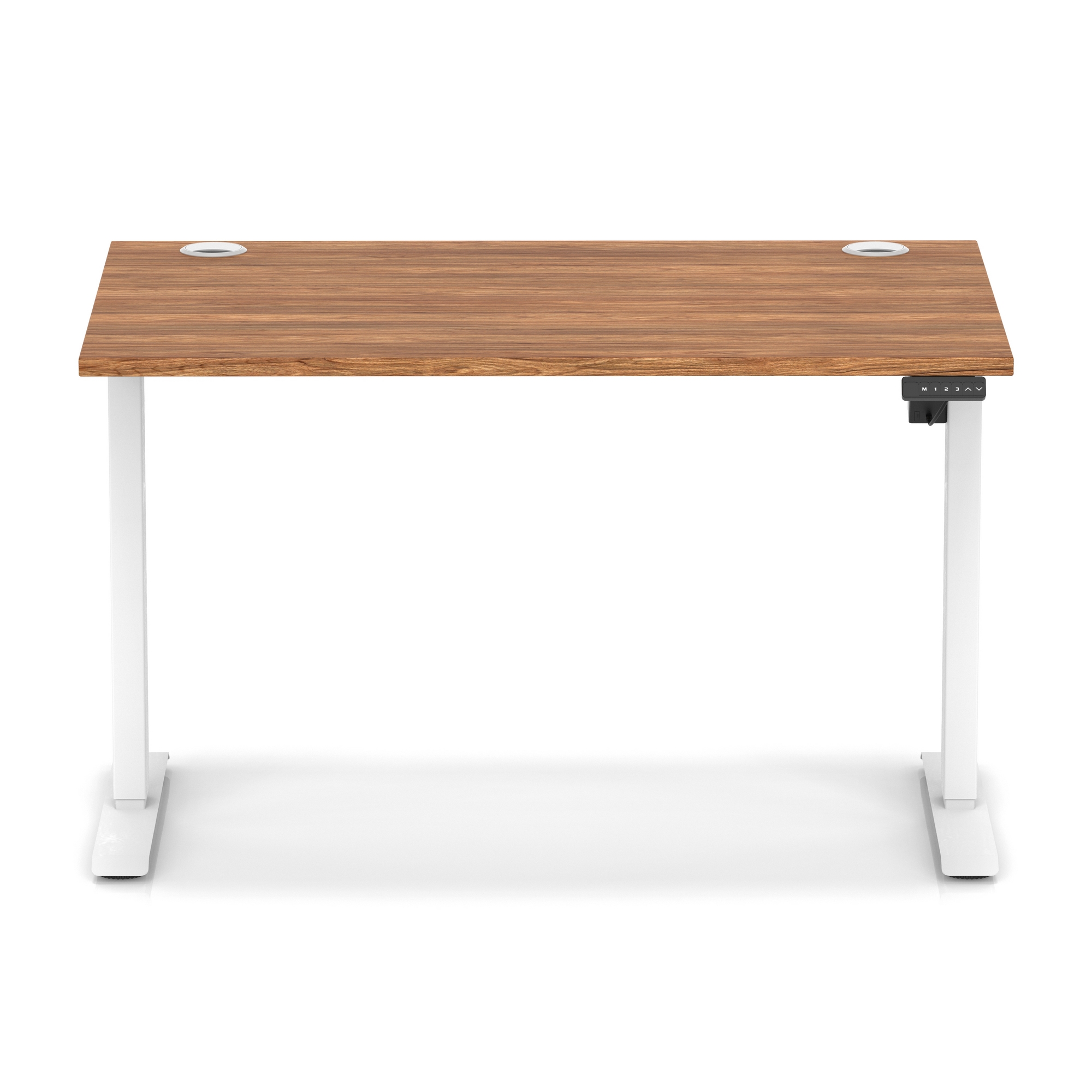 Walnut / White Frame