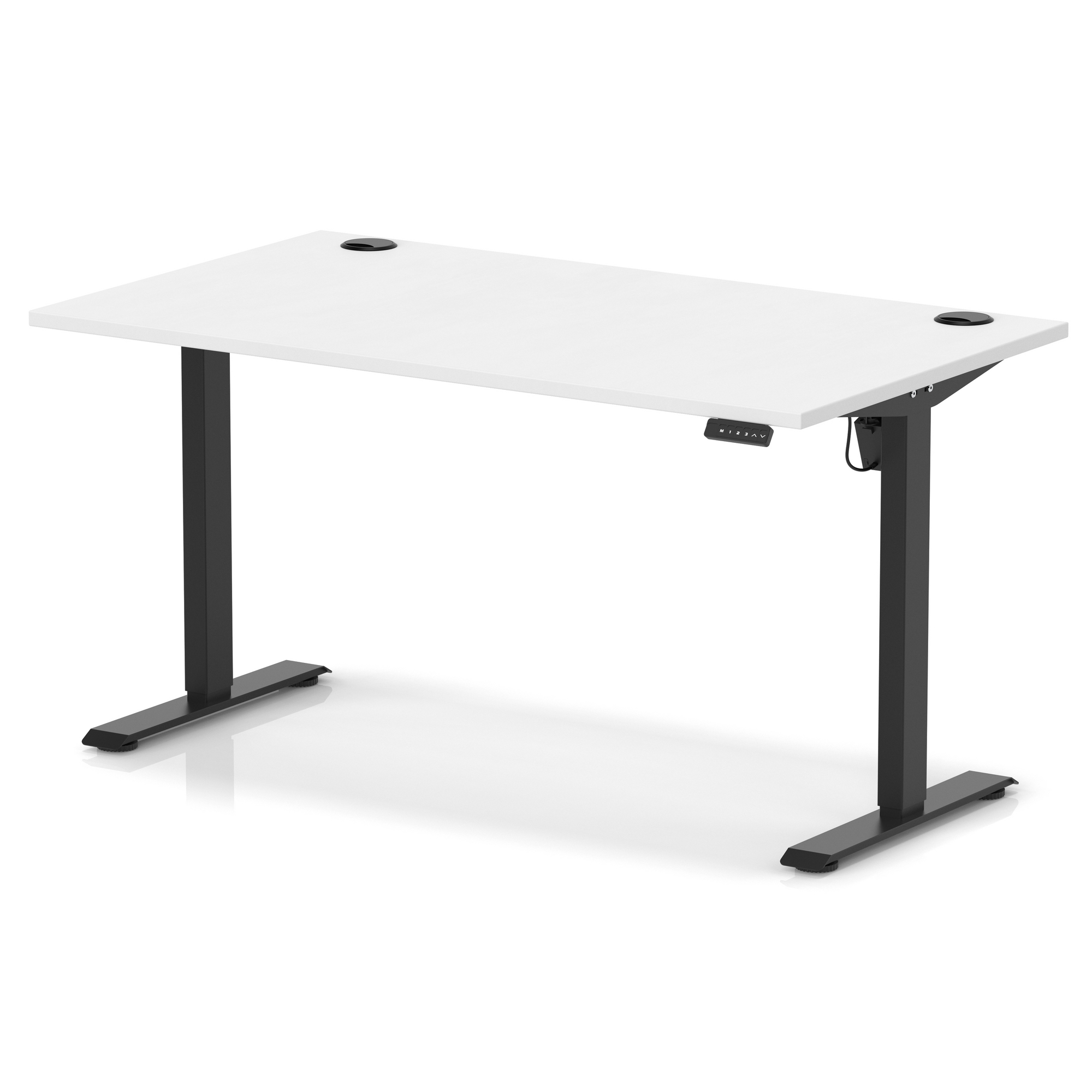 White / Black Frame