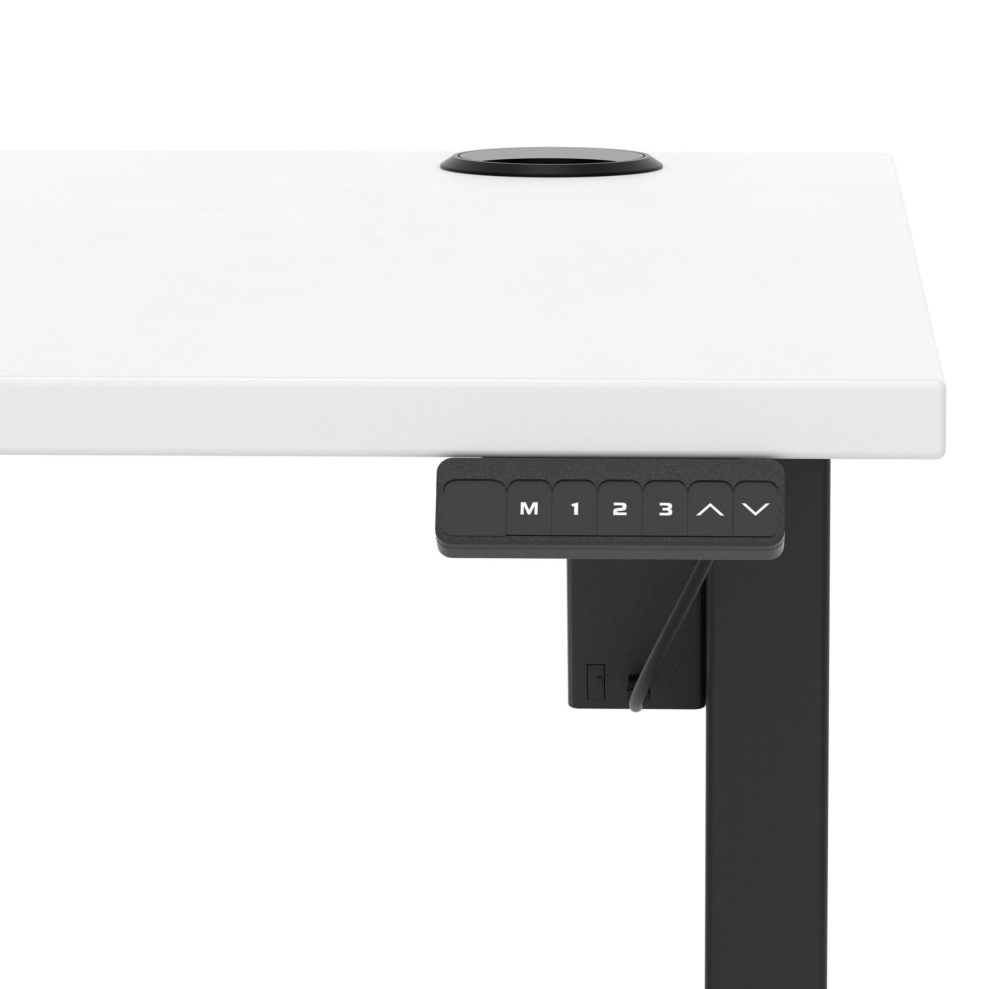 White / Black Frame