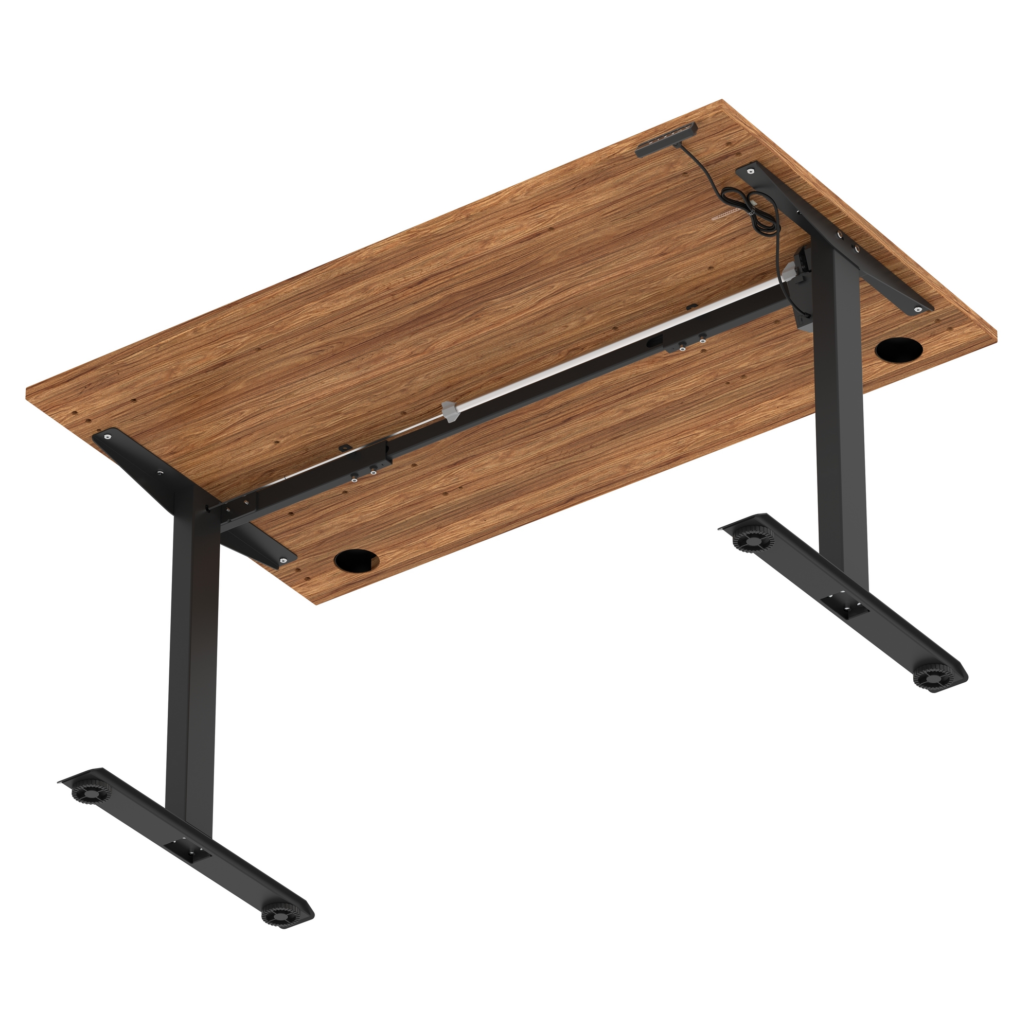 Walnut / Black Frame