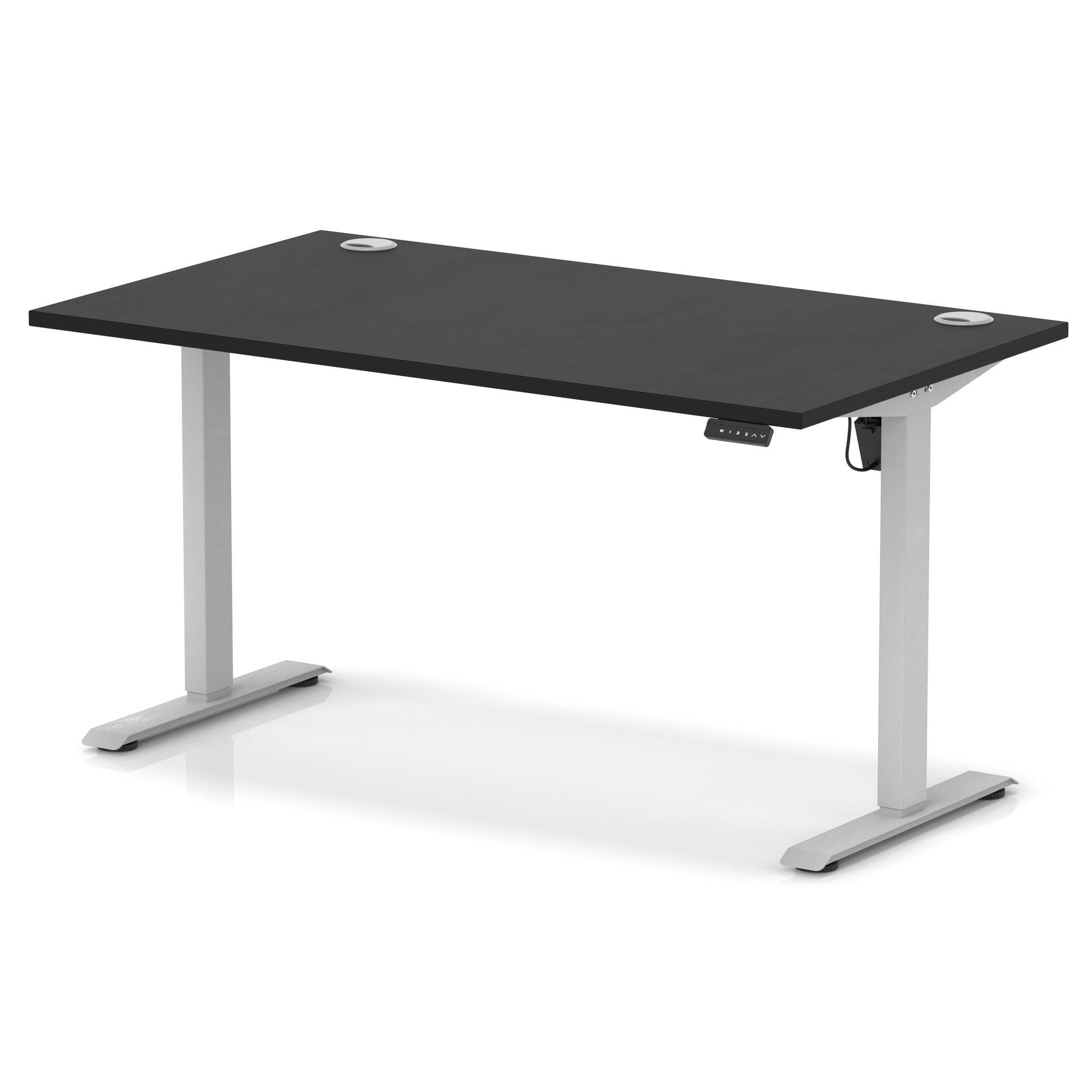 Black / Silver Frame