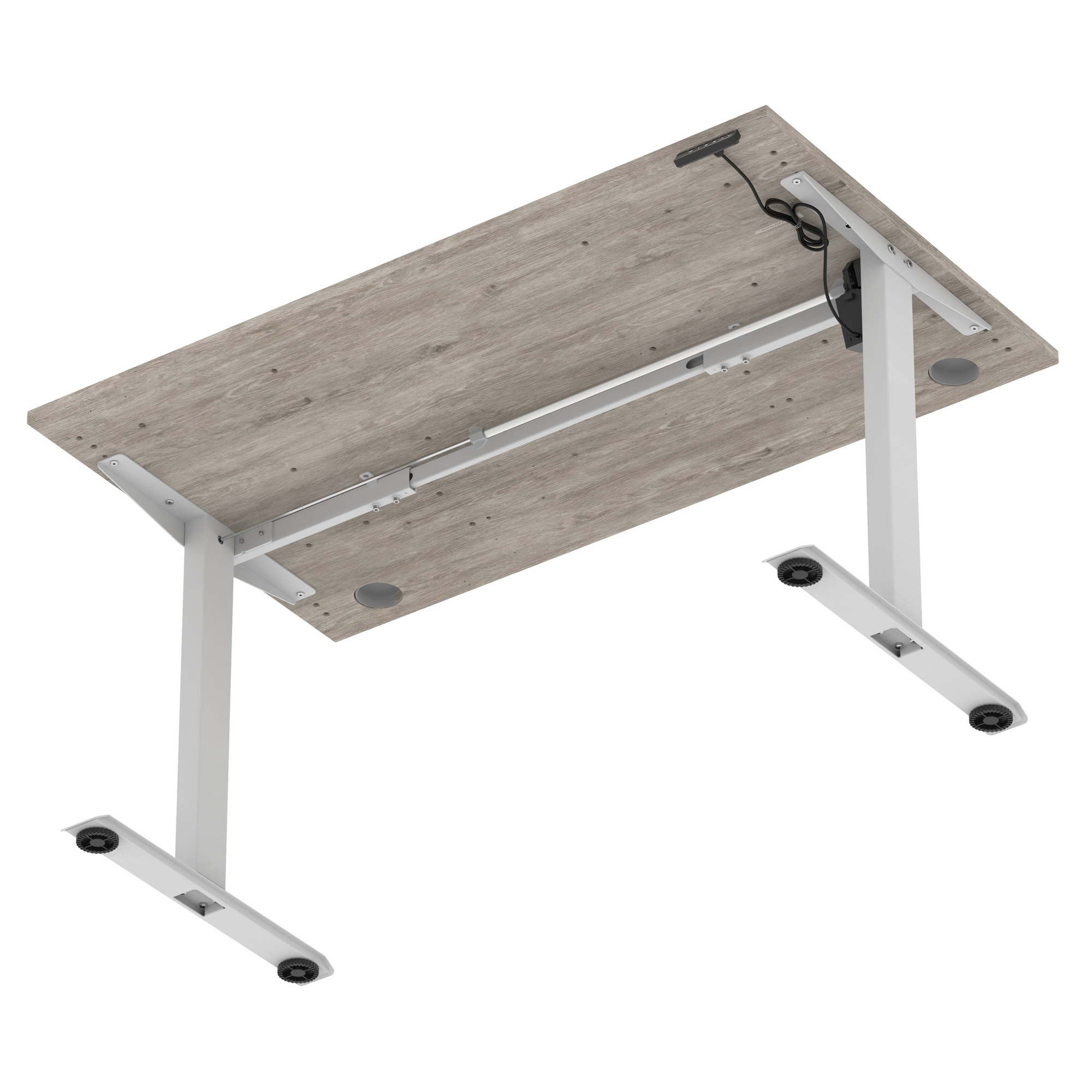 Grey Oak / Silver Frame