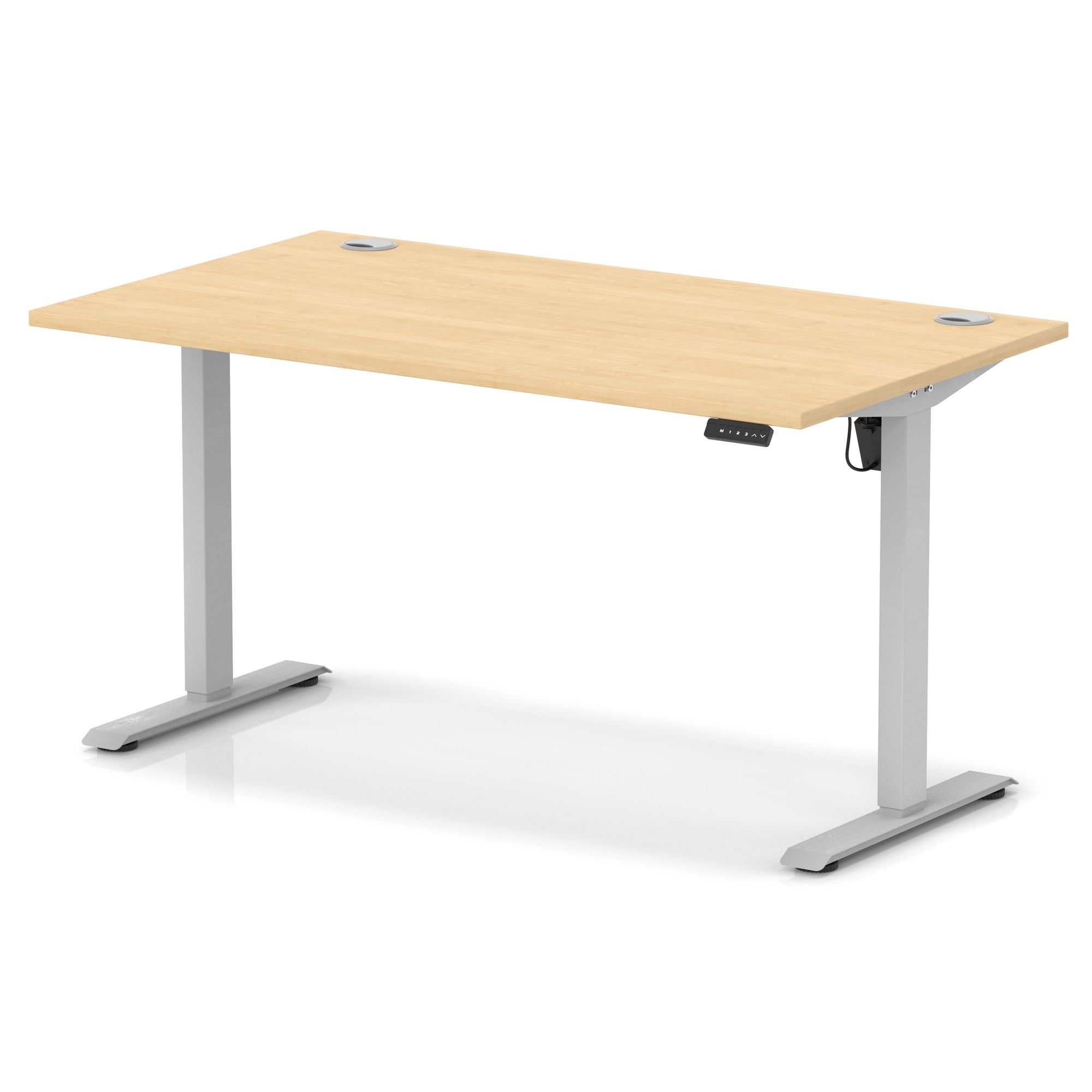 Maple / Silver Frame