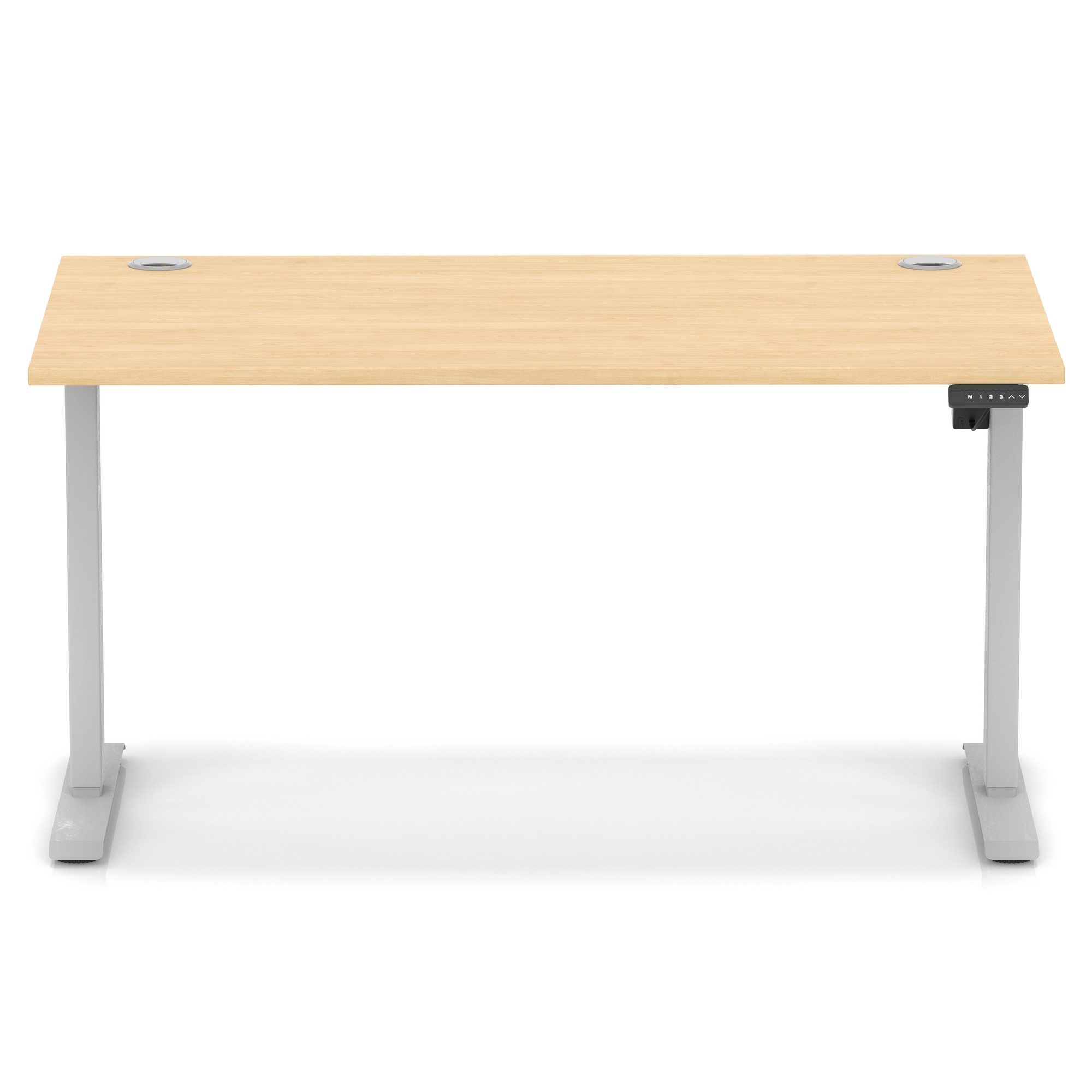 Maple / Silver Frame