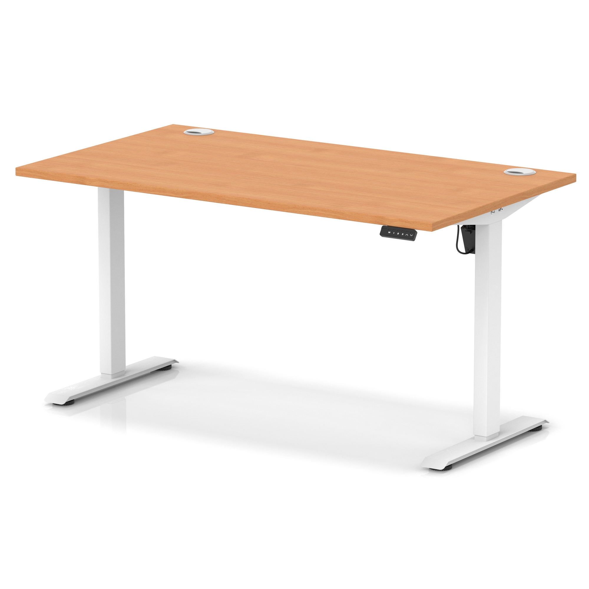 Beech / White Frame