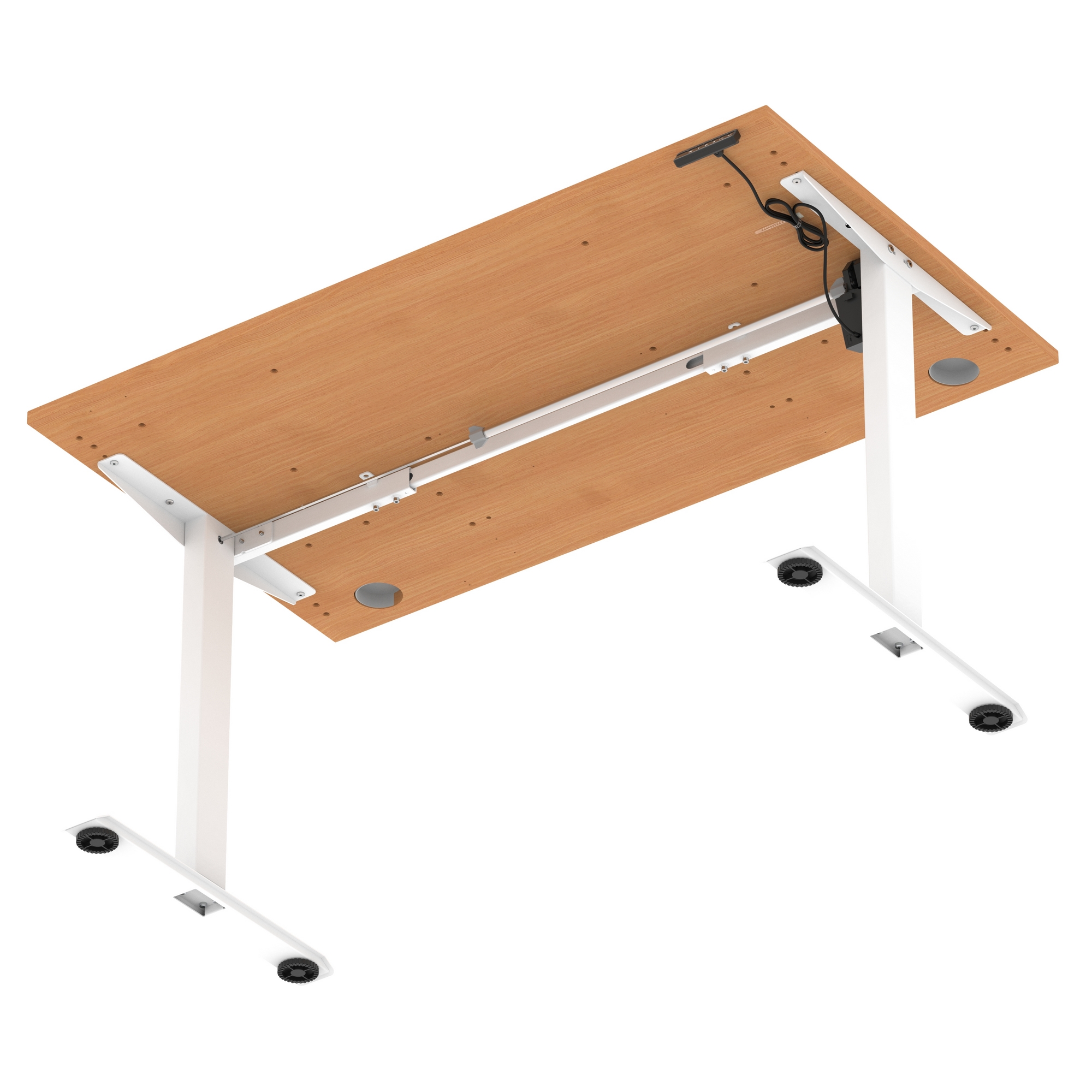 Beech / White Frame