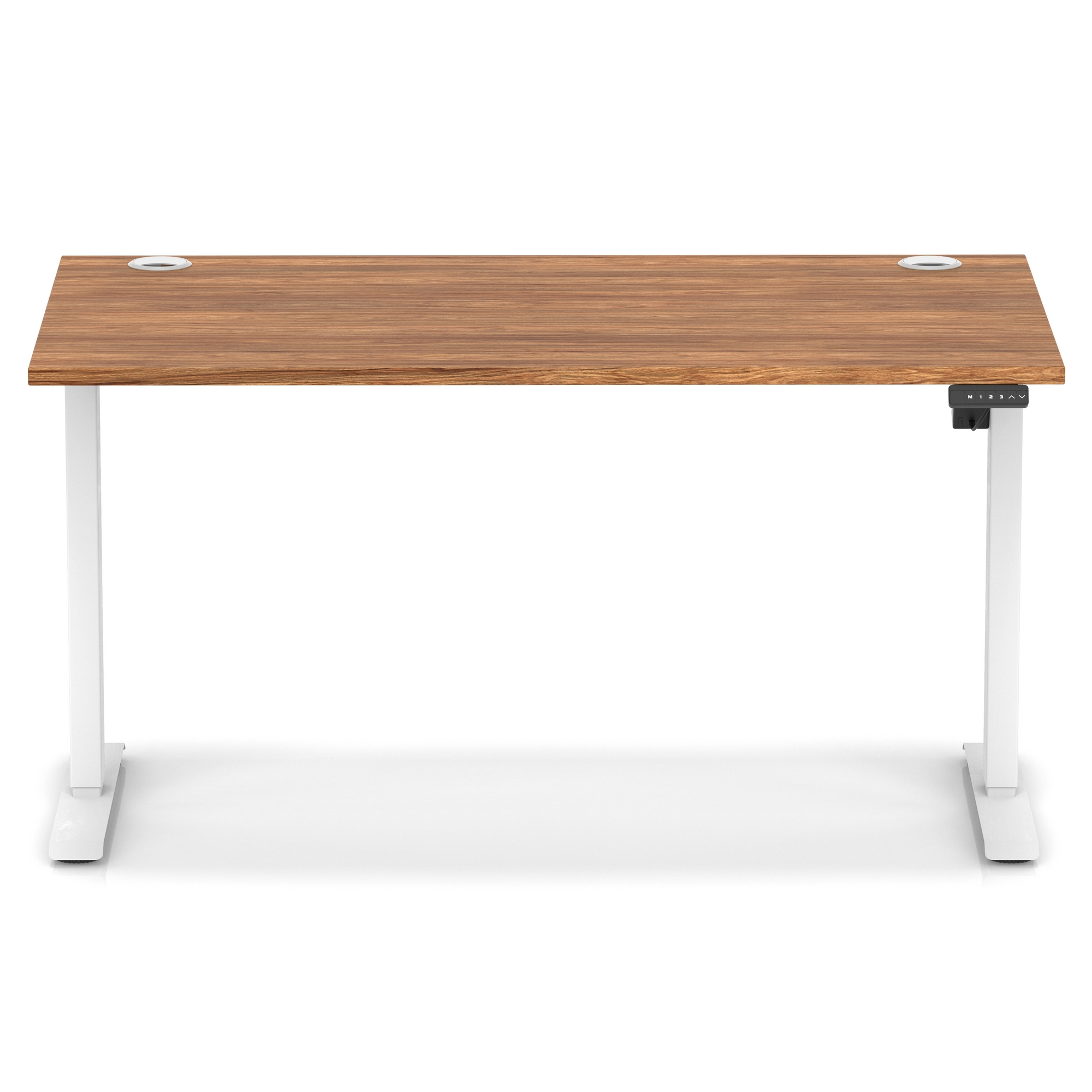 Walnut / White Frame