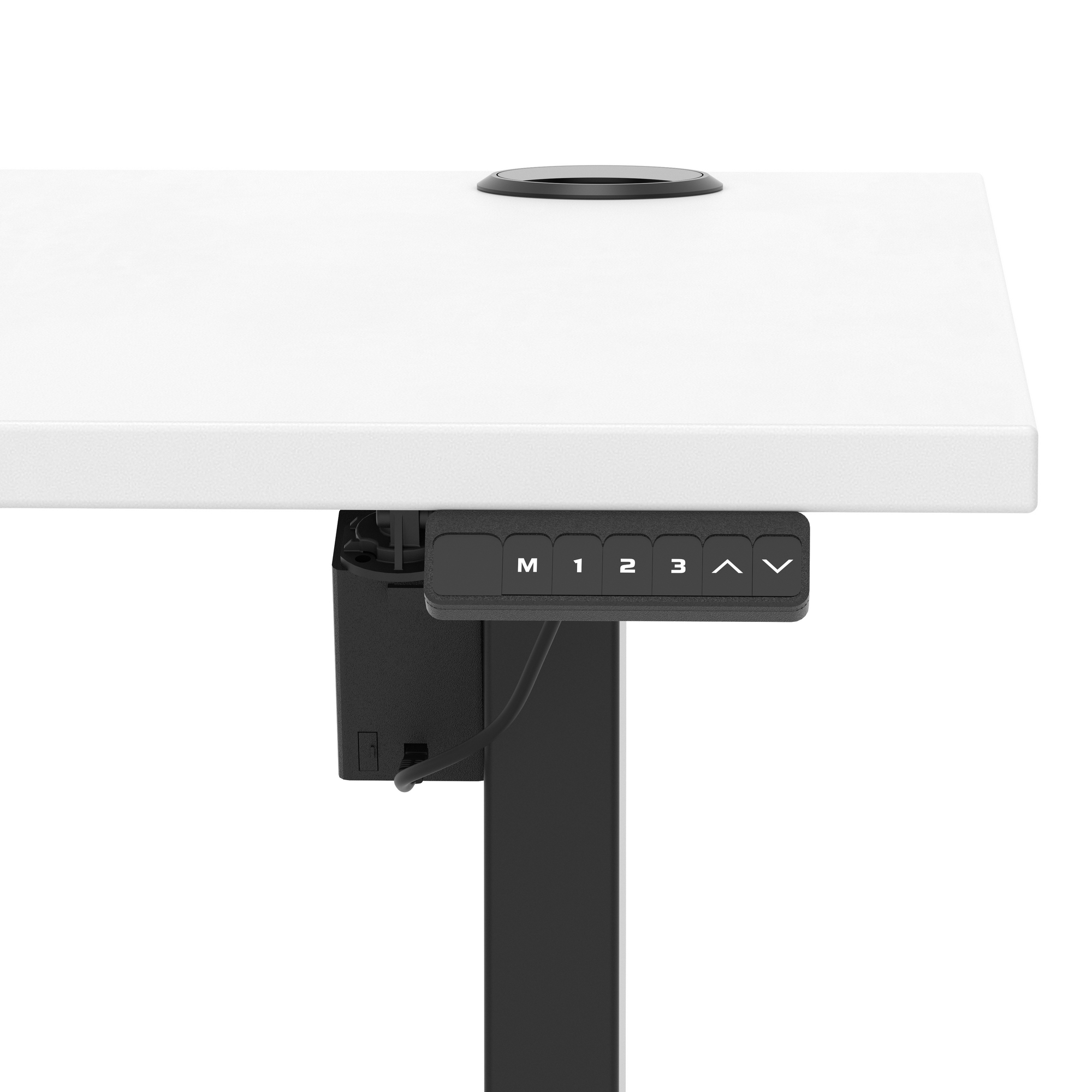 White / Black Frame