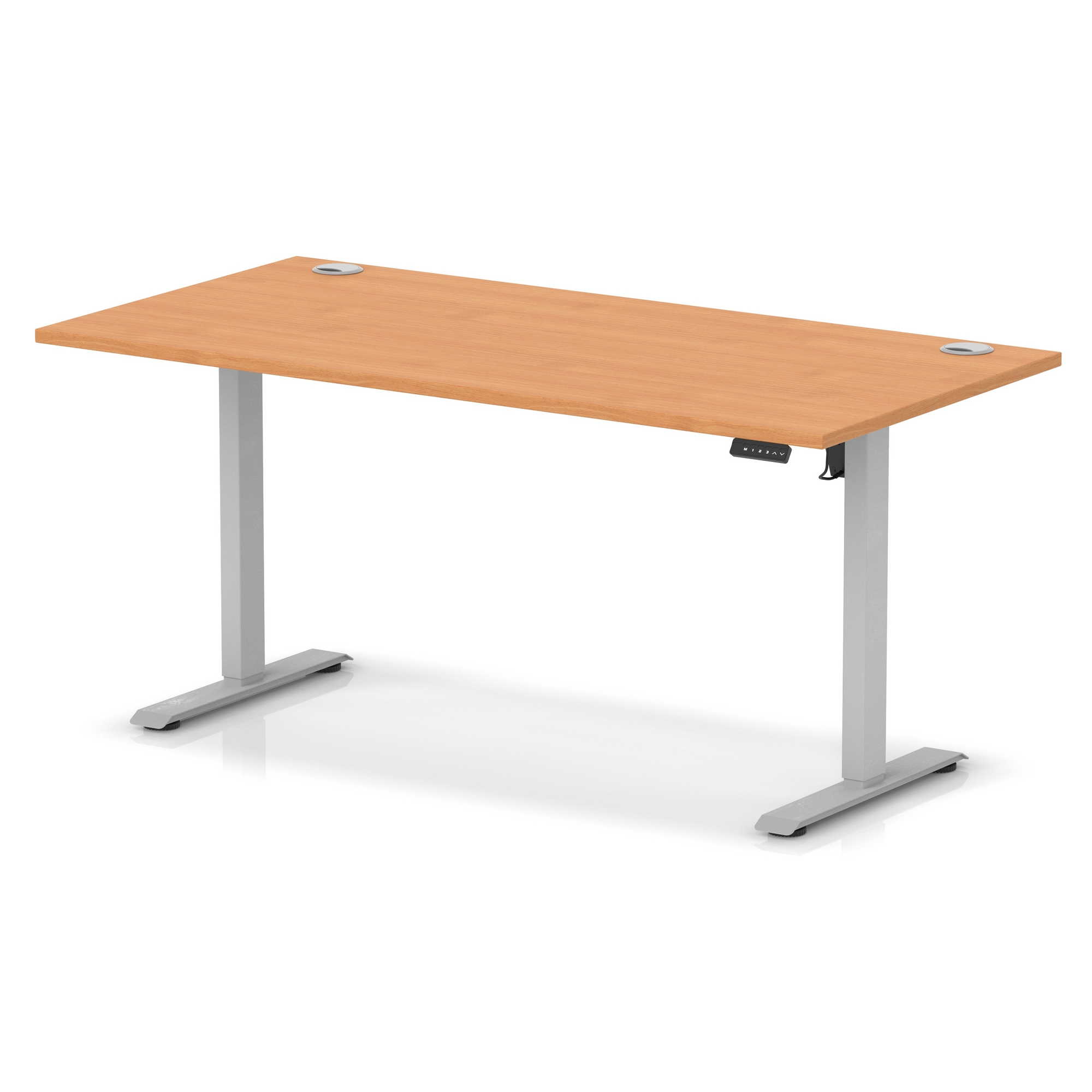 Beech / Silver Frame
