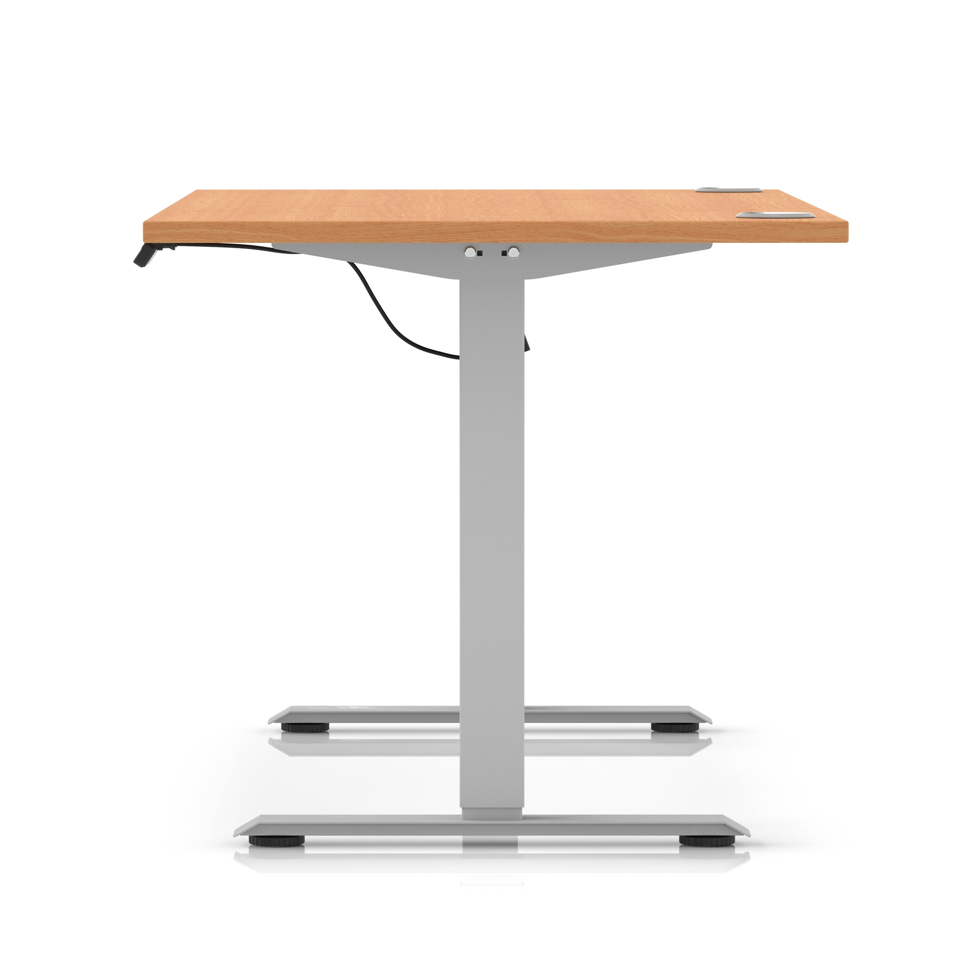 Beech / Silver Frame