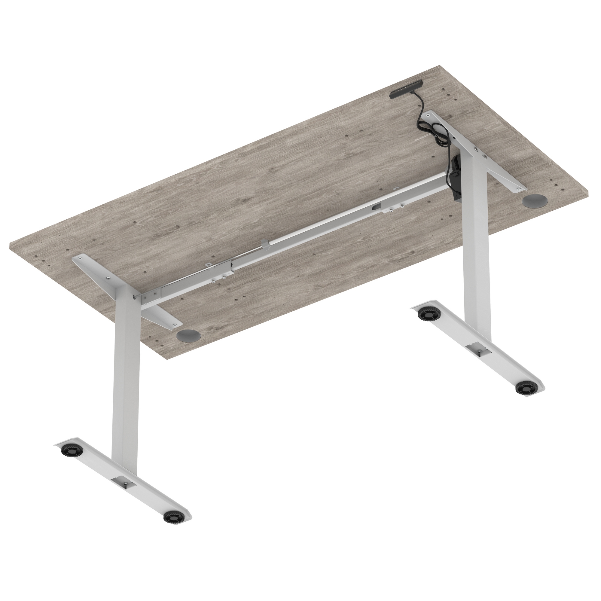 Grey Oak / Silver Frame