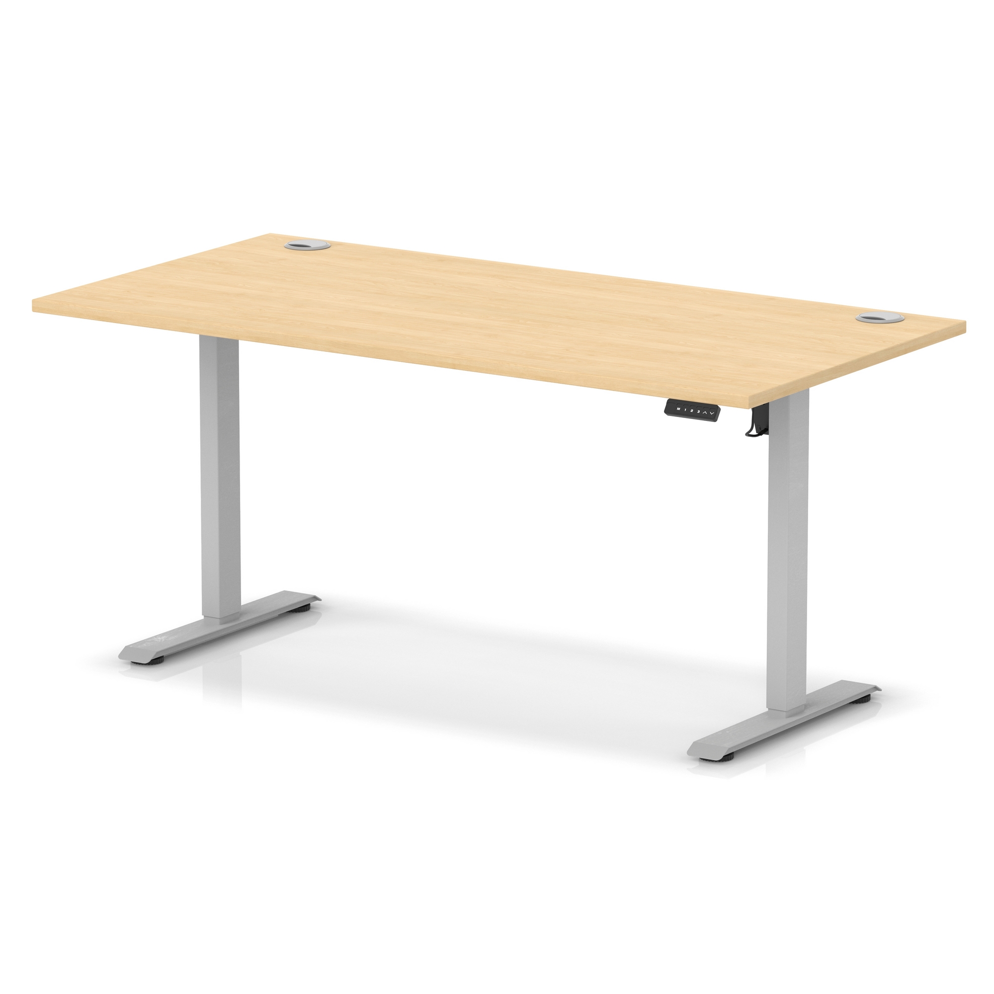 Maple / Silver Frame