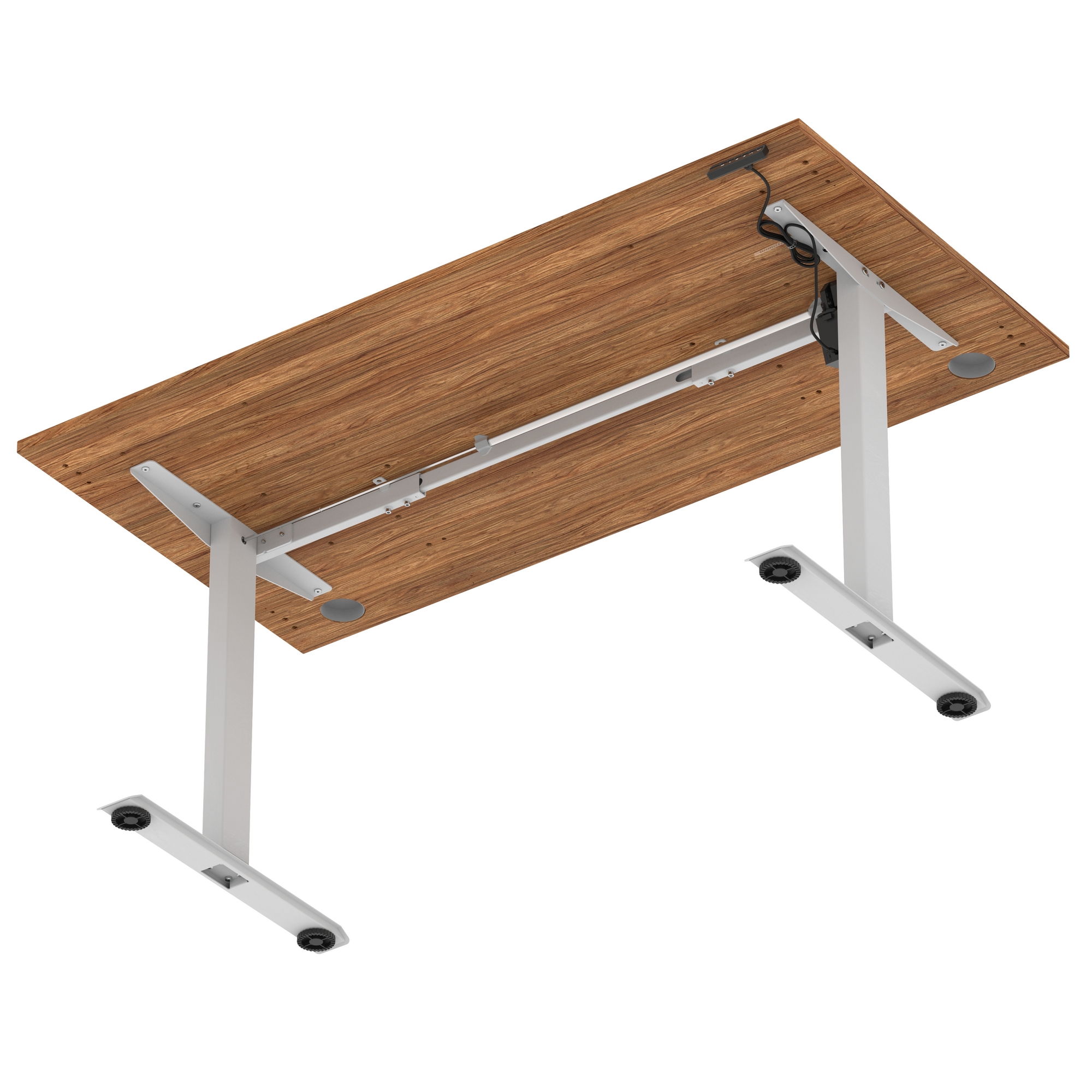 Walnut / Silver Frame