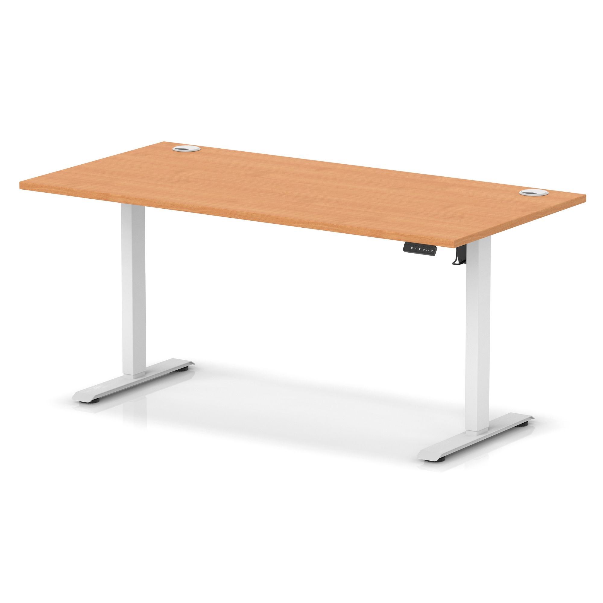 Beech / White Frame