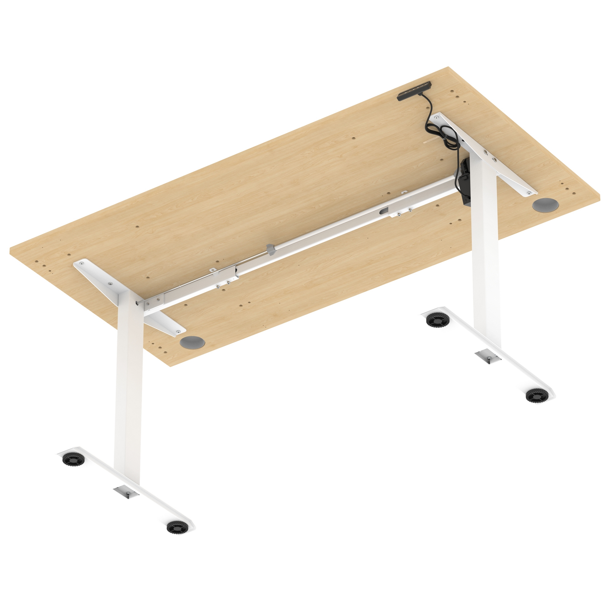 Maple / White Frame