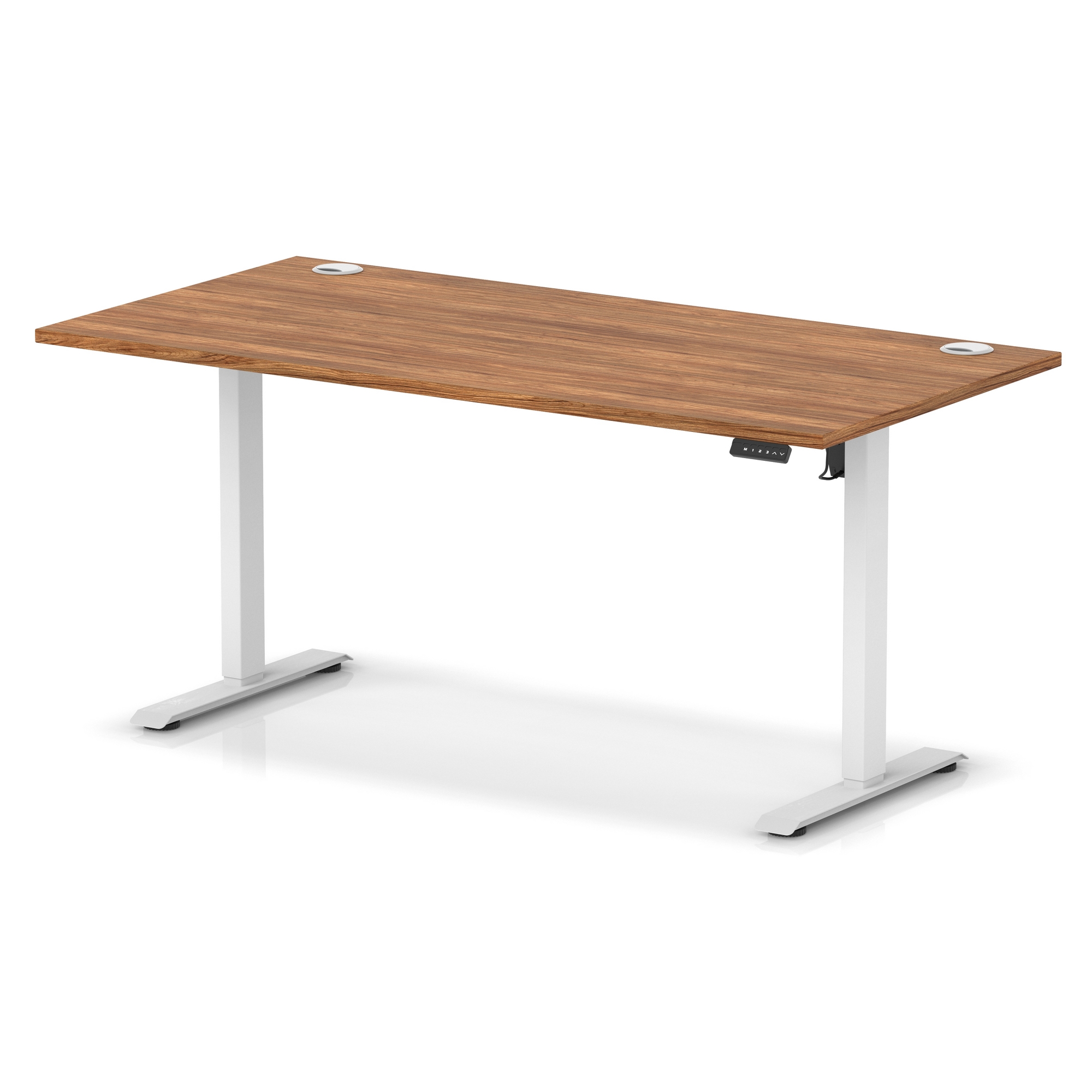 Walnut / White Frame