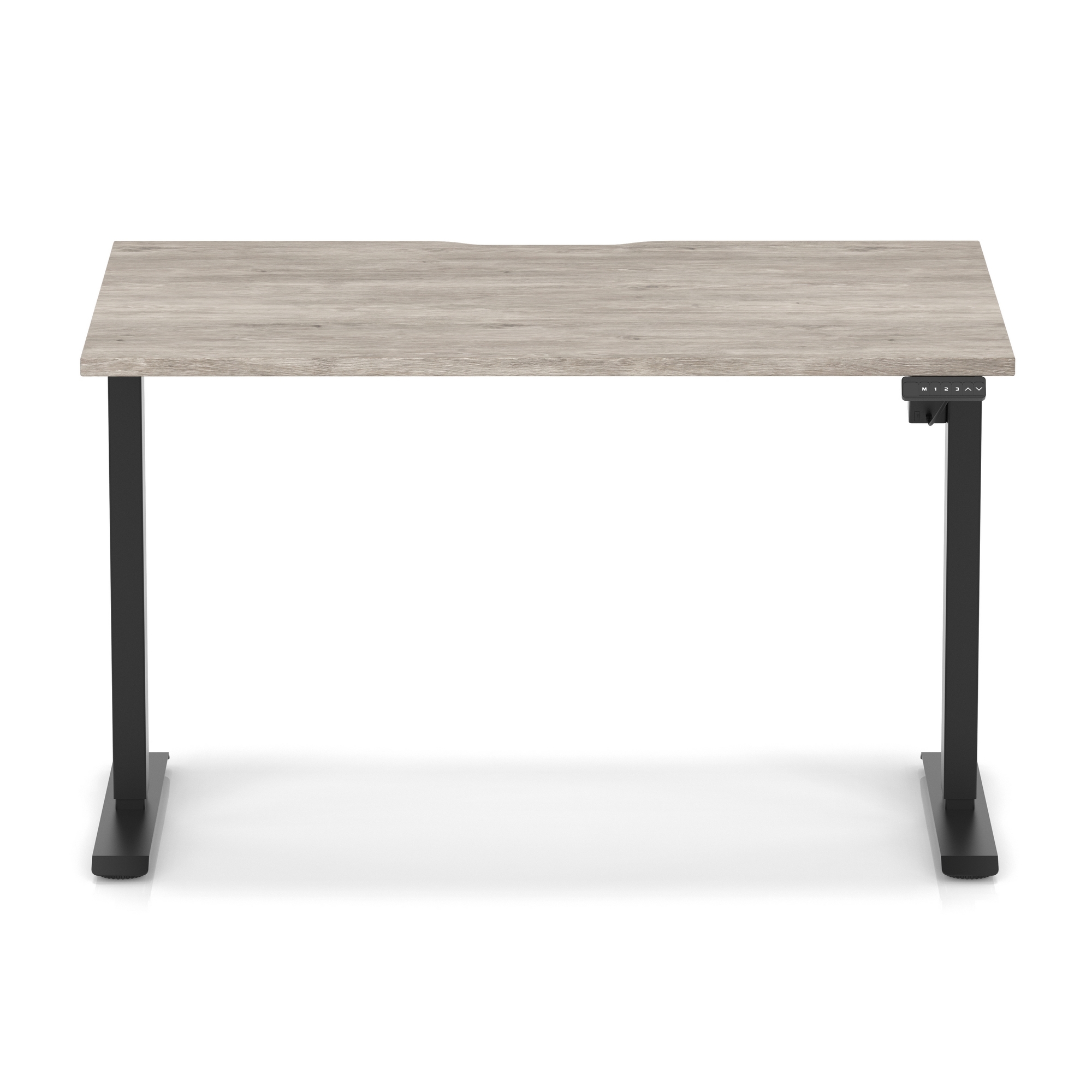 Grey Oak / Black Frame