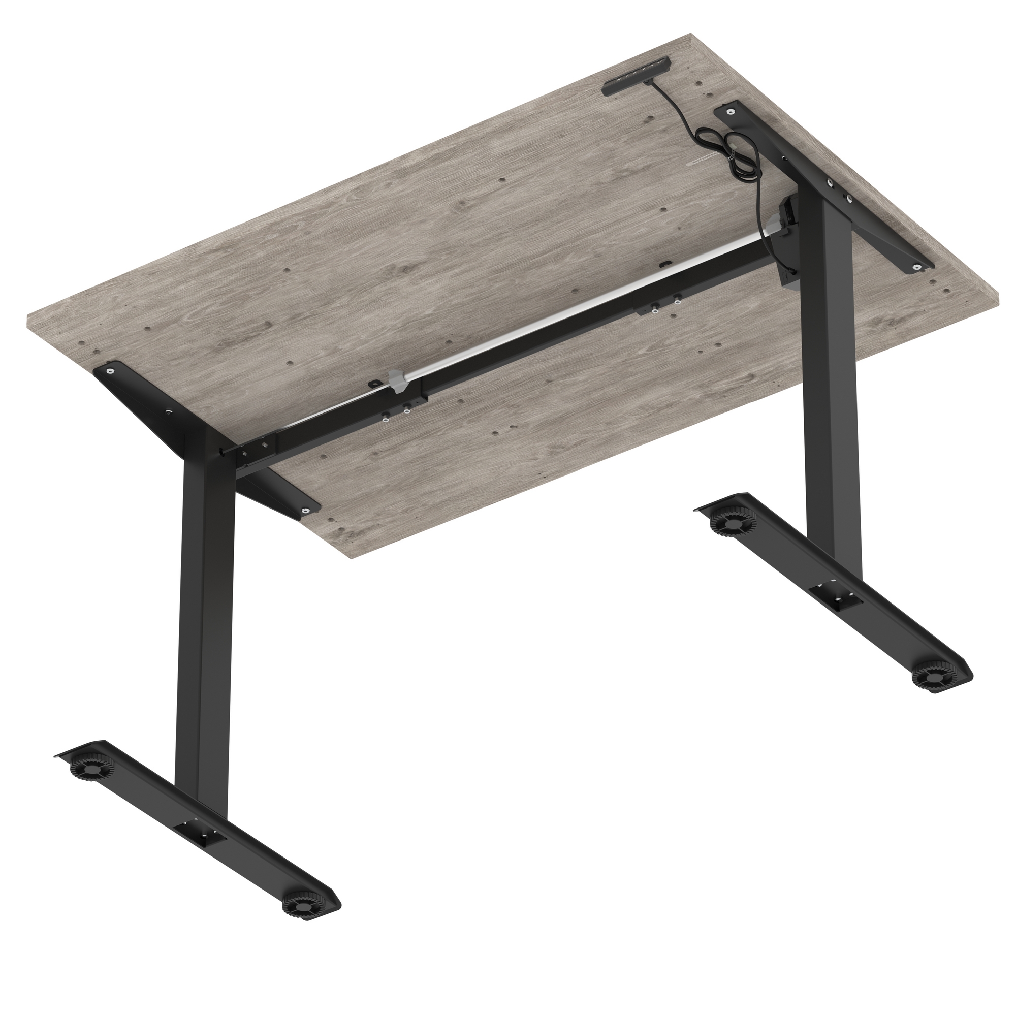 Grey Oak / Black Frame