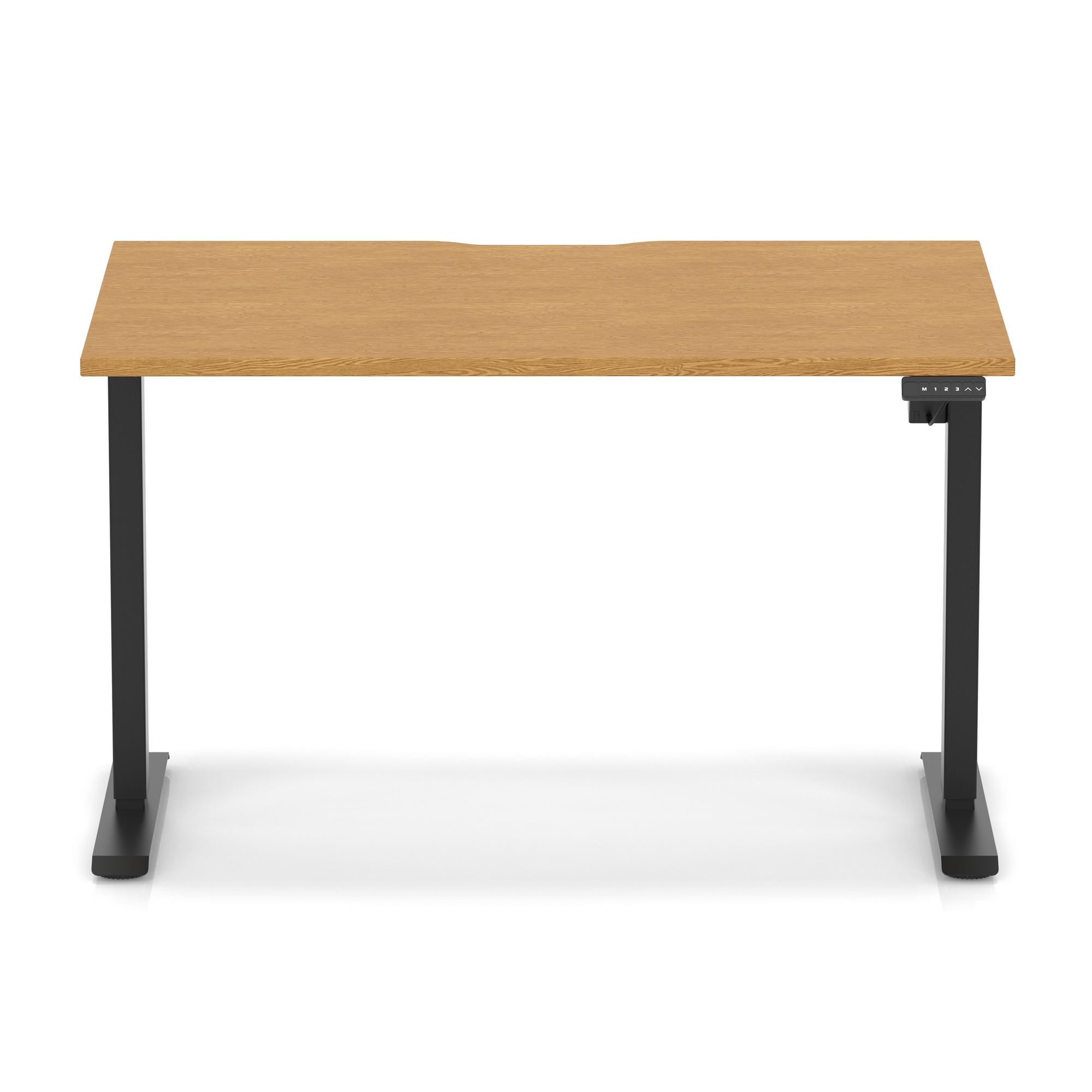Oak / Black Frame