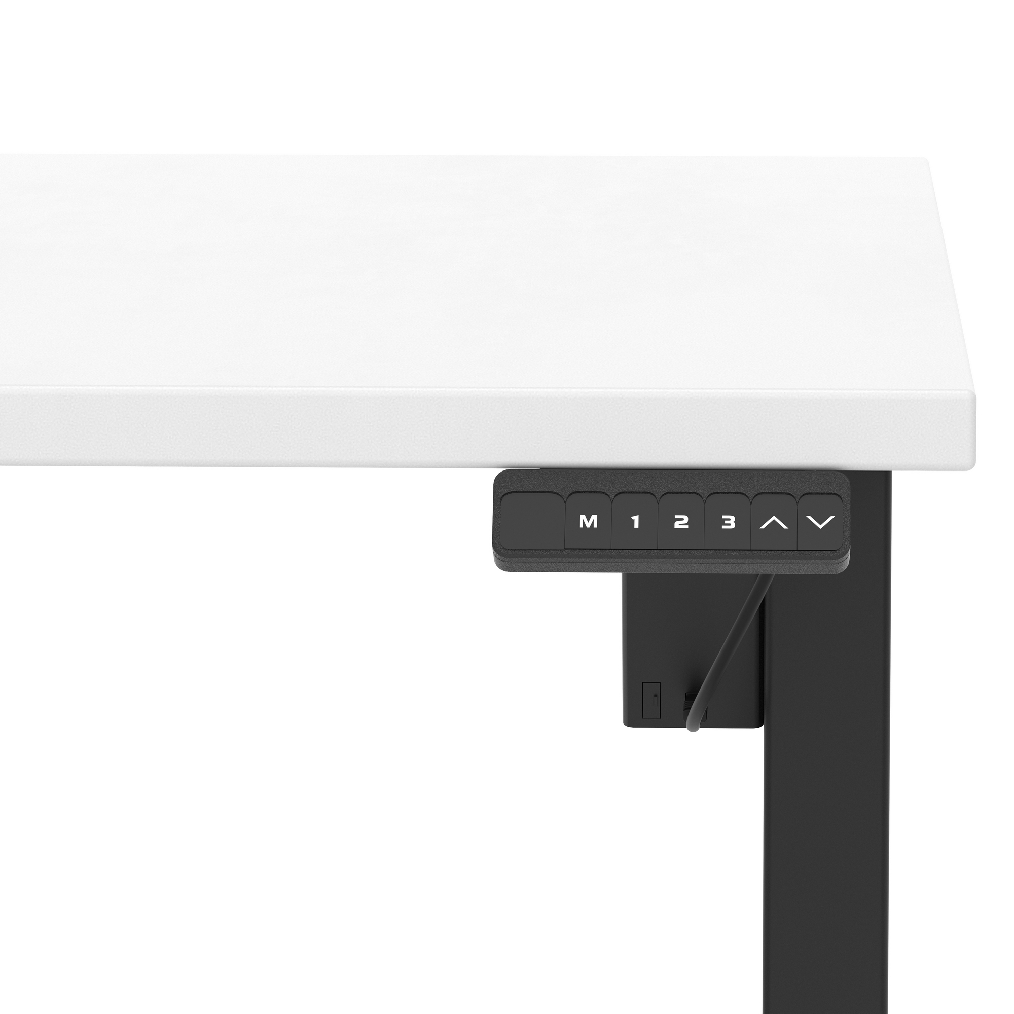 White / Black Frame