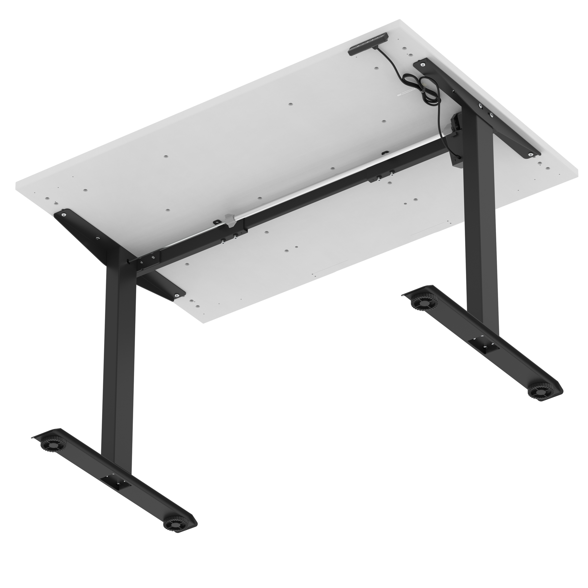 White / Black Frame