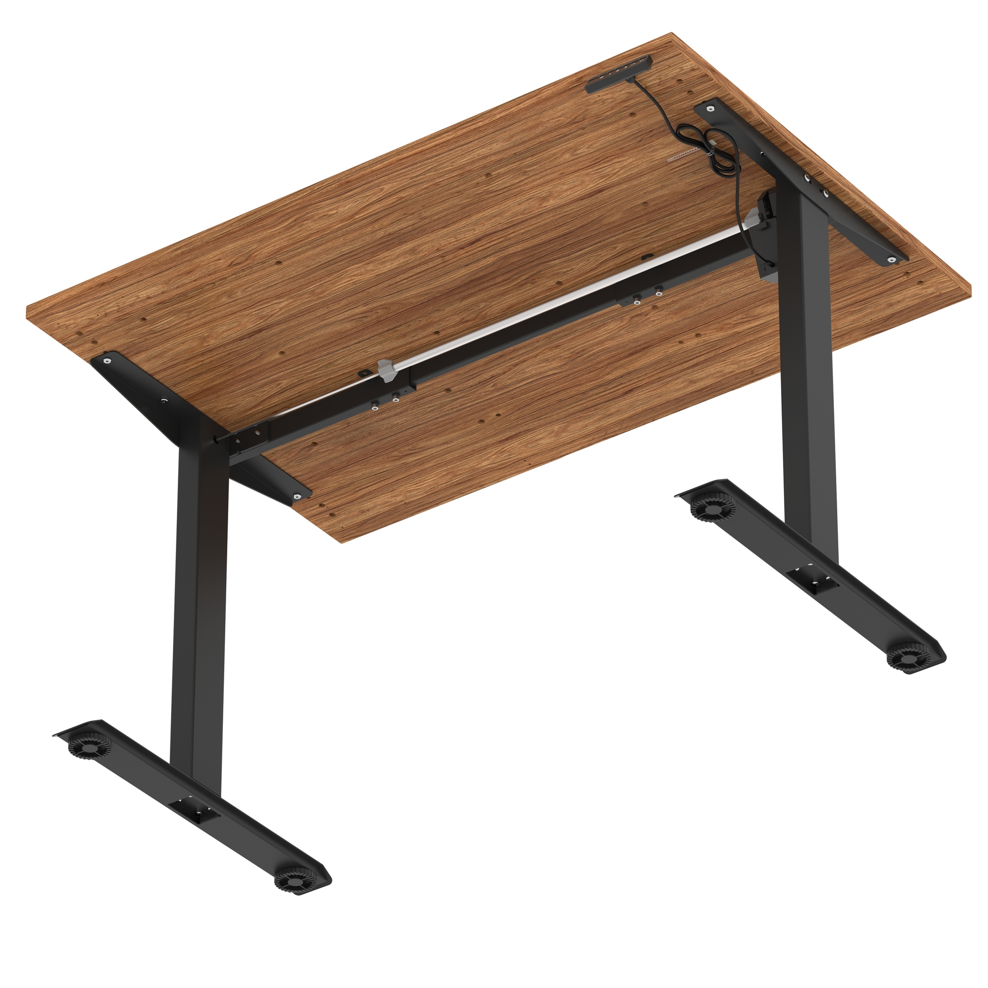 Walnut / Black Frame