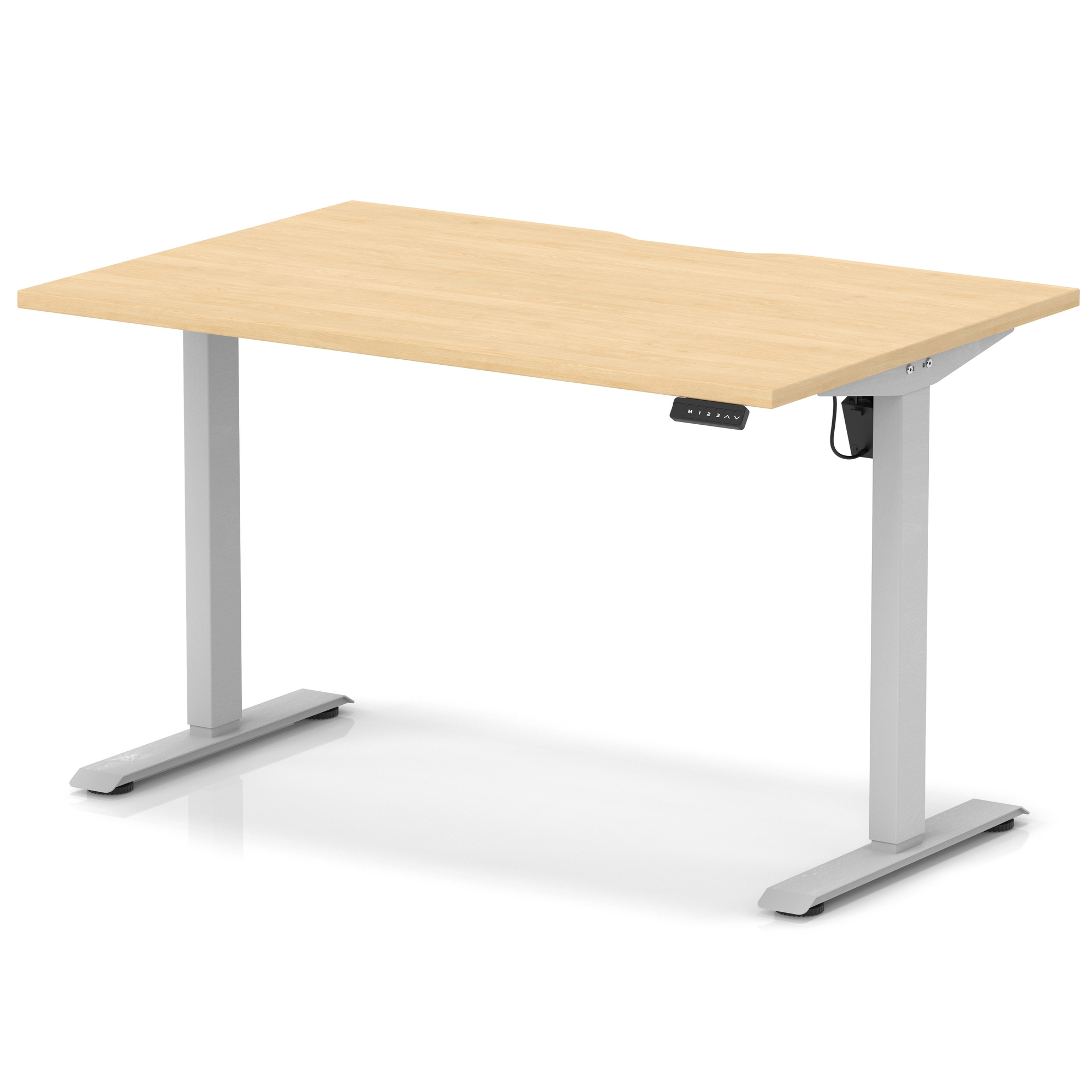 Maple / Silver Frame