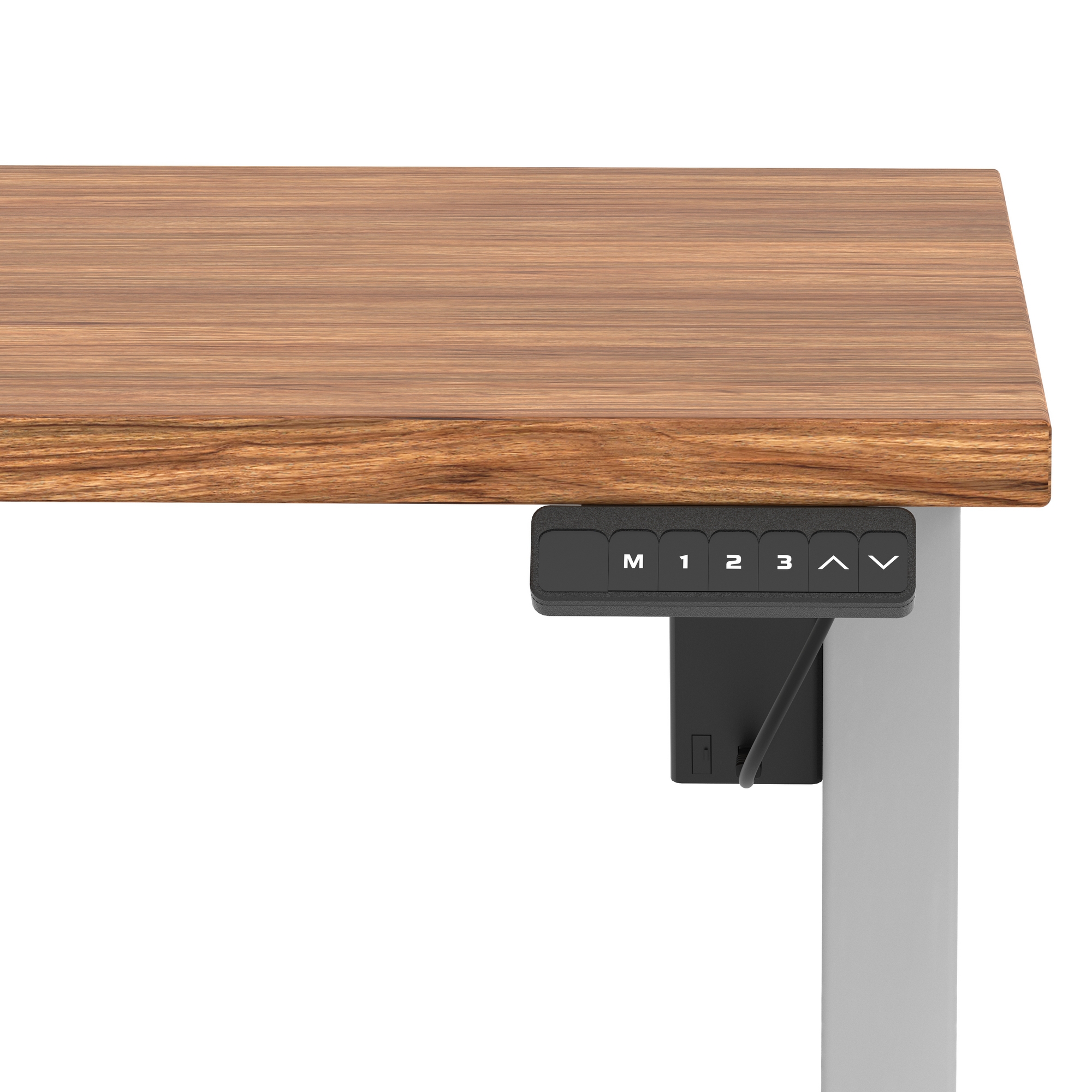 Walnut / Silver Frame
