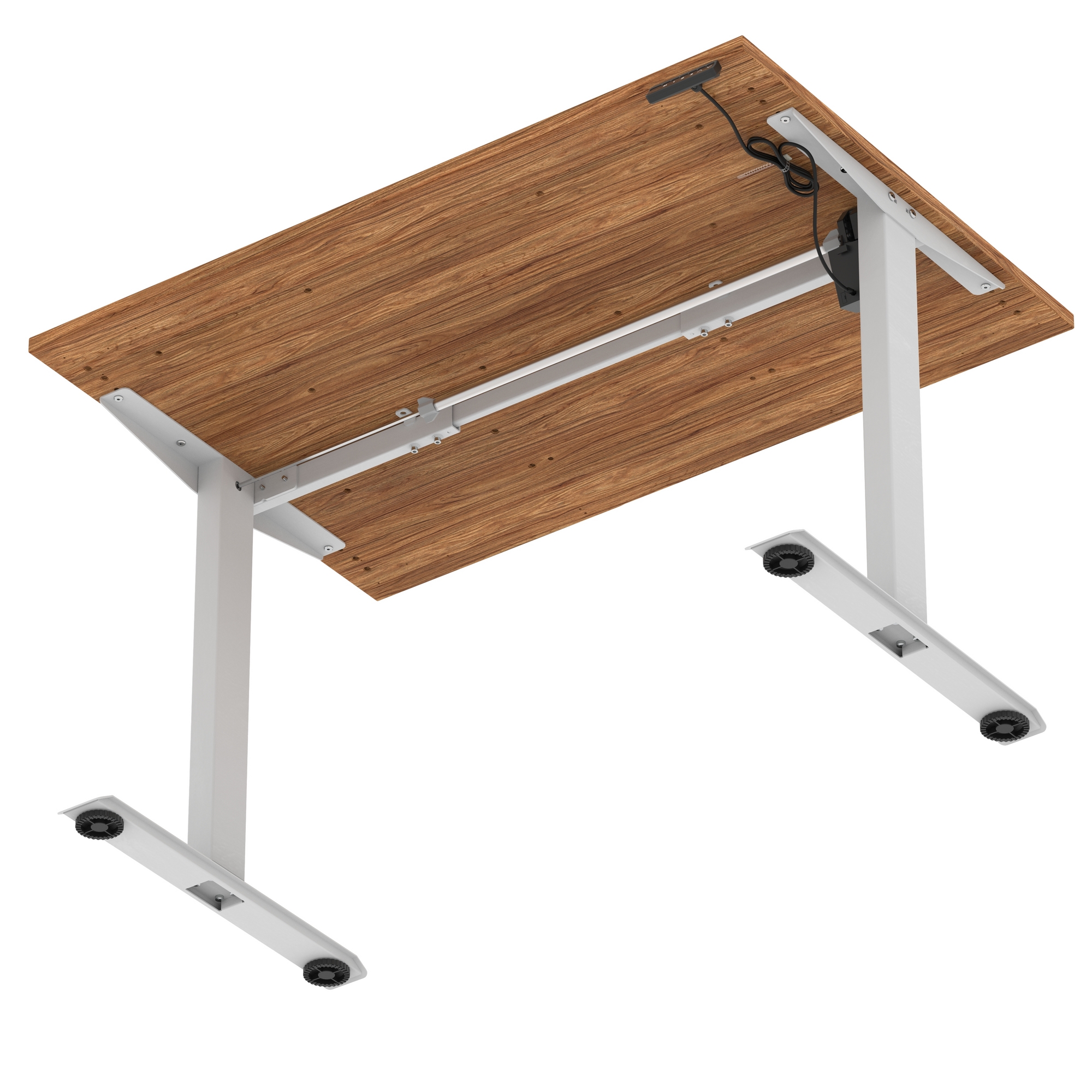 Walnut / Silver Frame