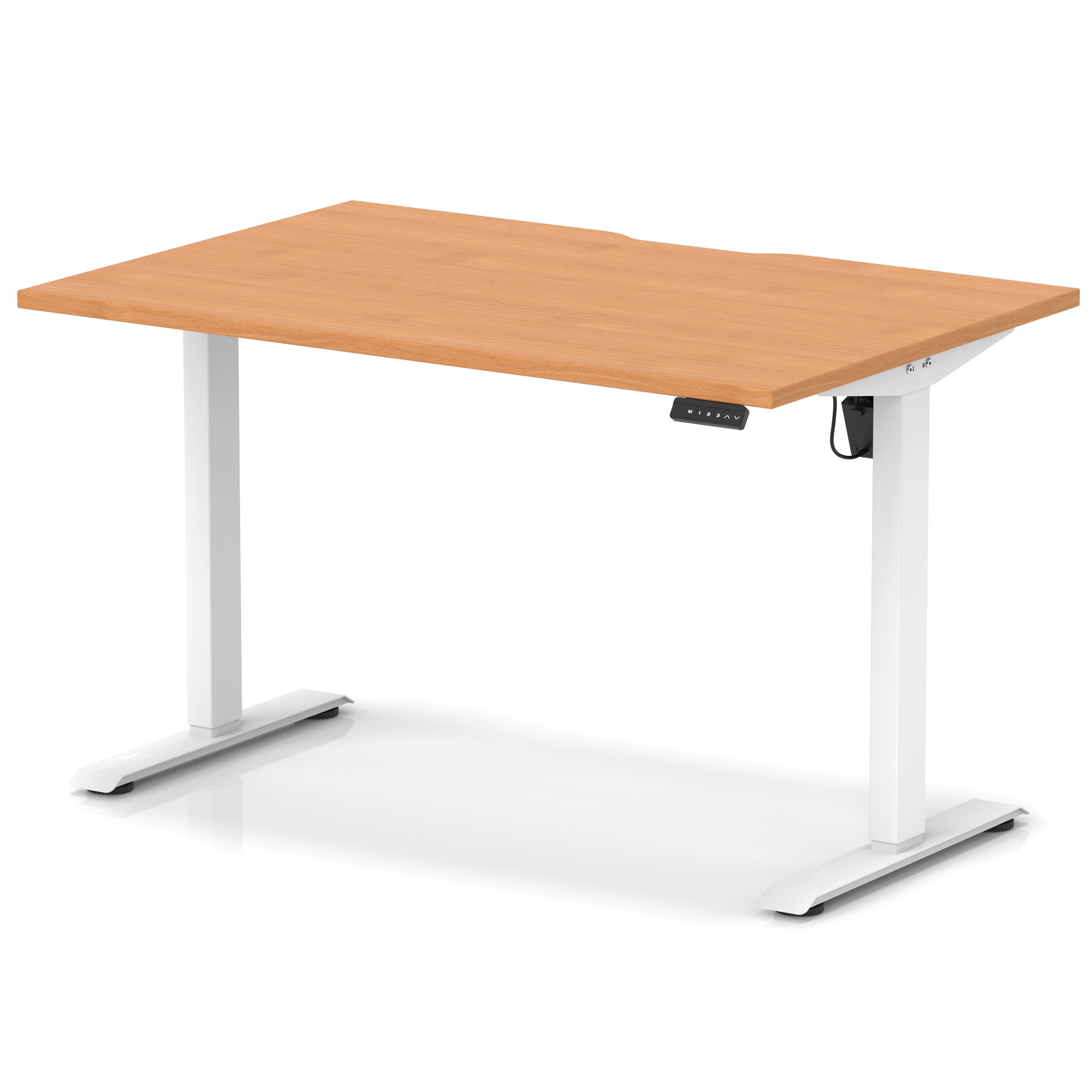 Beech / White Frame
