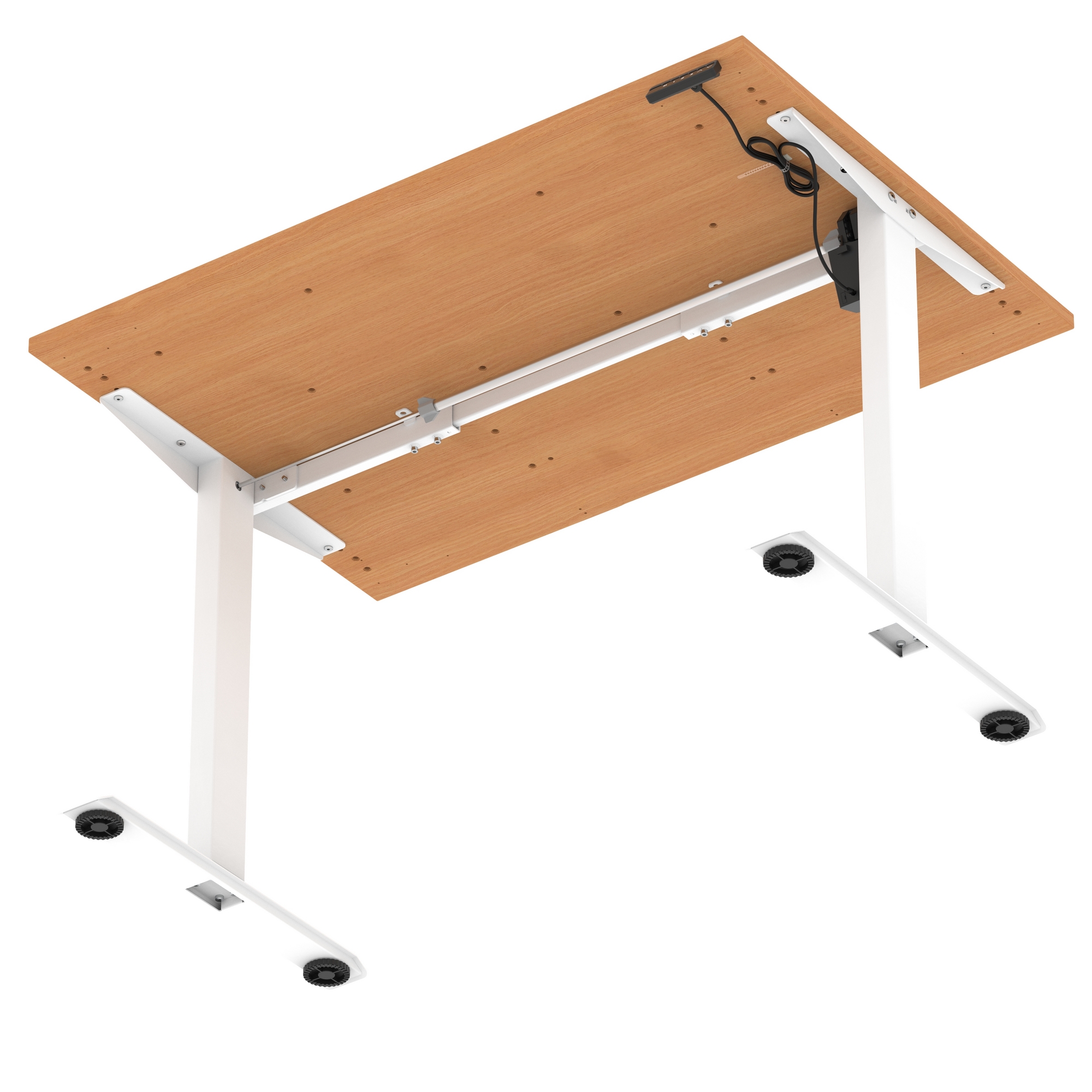 Beech / White Frame