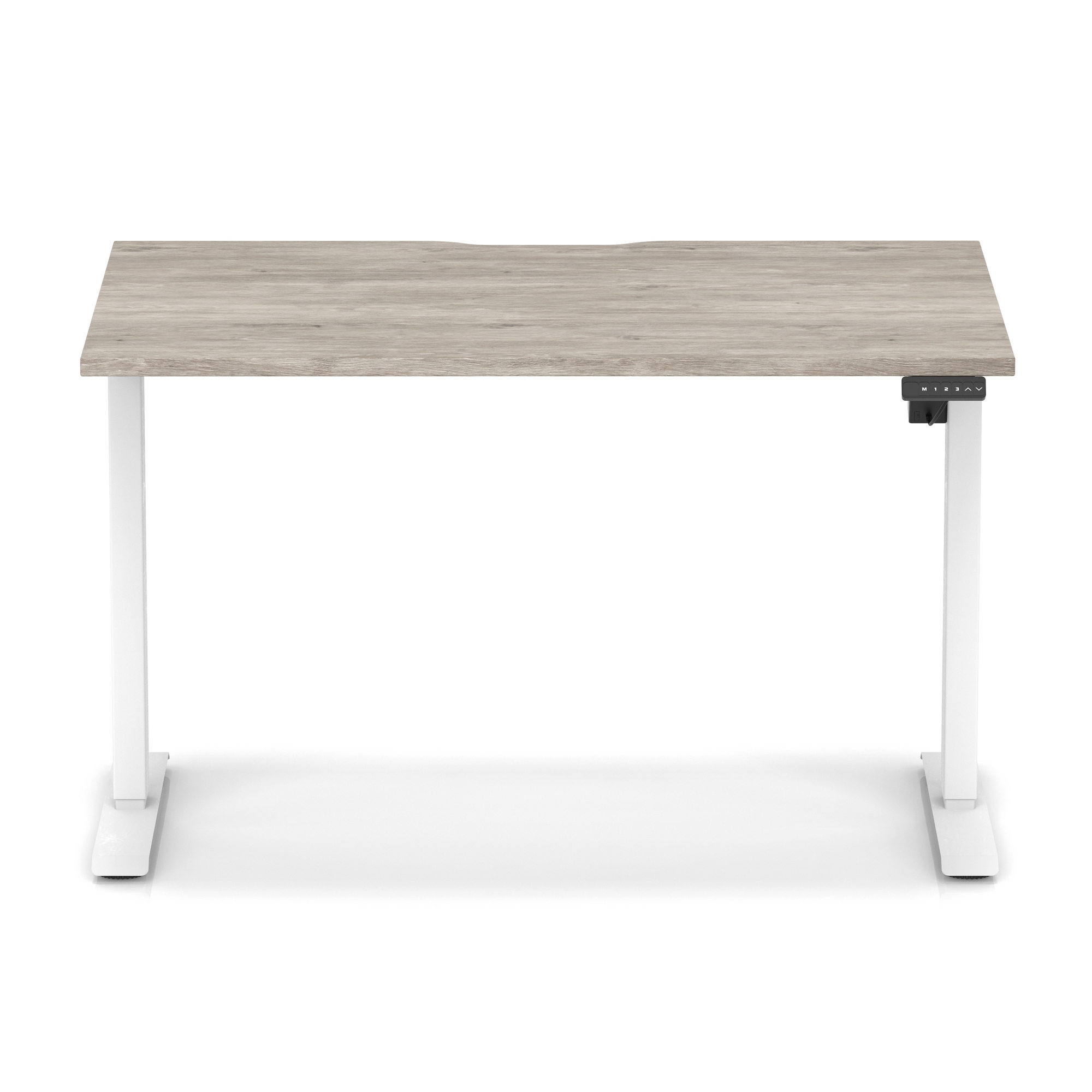 Grey Oak / White Frame