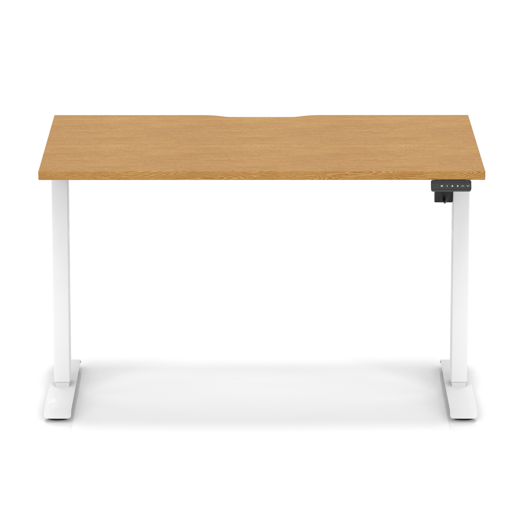 Oak / White Frame
