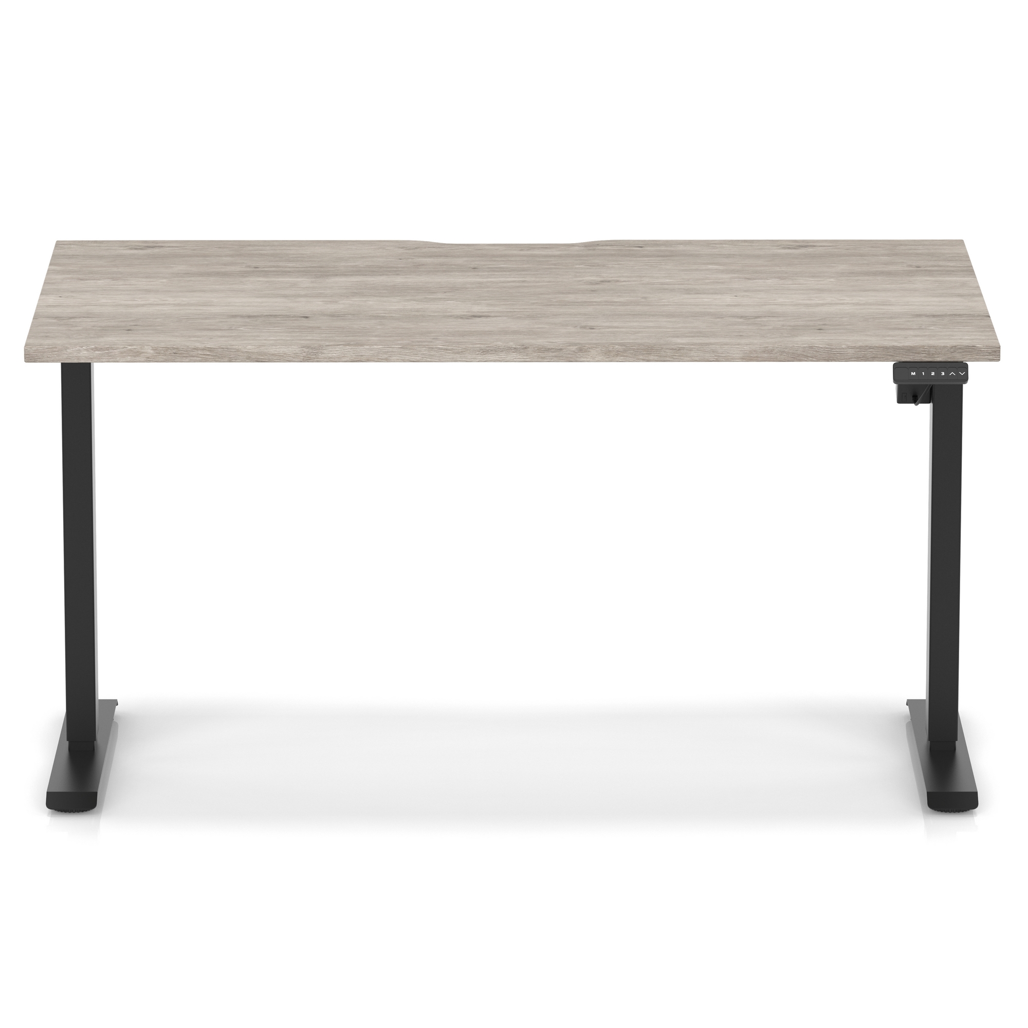 Grey Oak / Black Frame