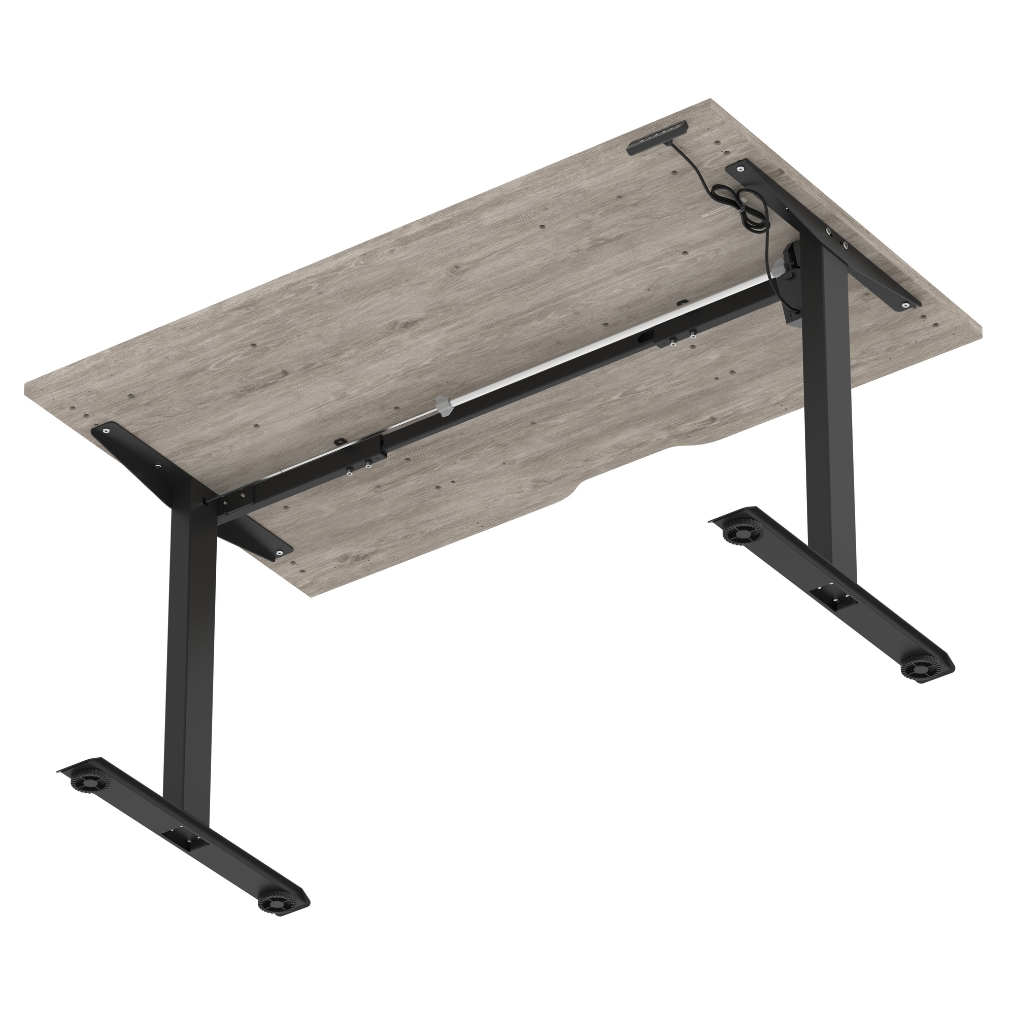 Grey Oak / Black Frame