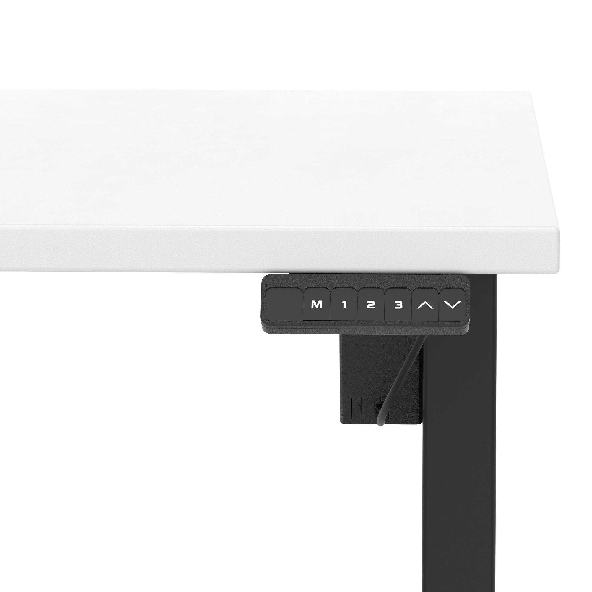 White / Black Frame