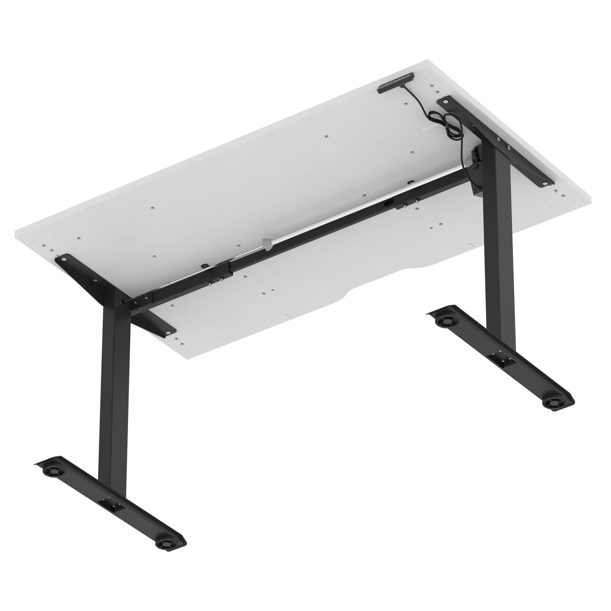 White / Black Frame