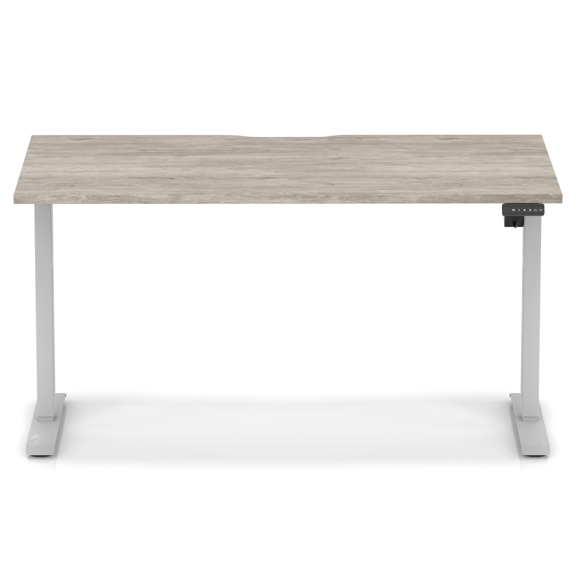 Grey Oak / Silver Frame