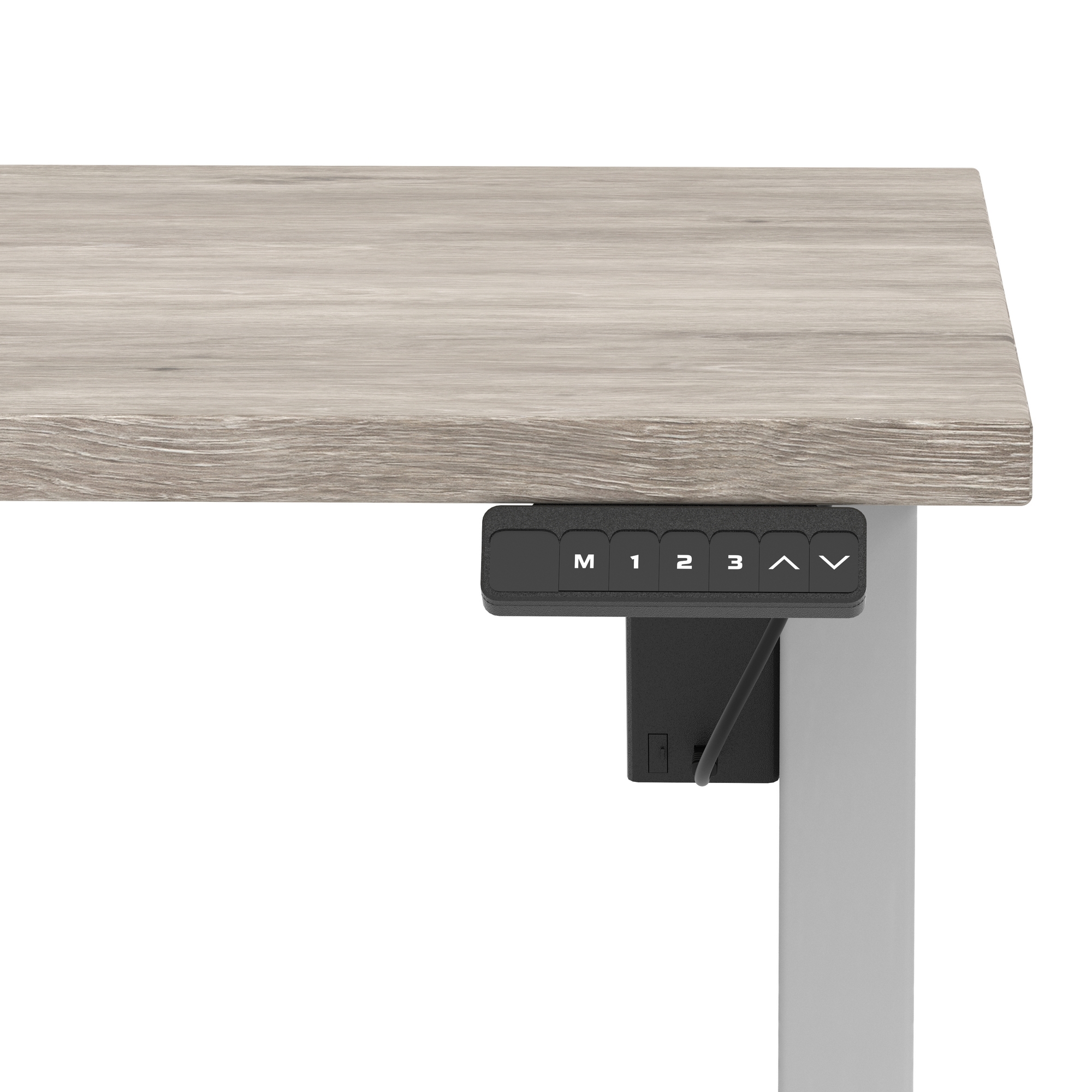 Grey Oak / Silver Frame