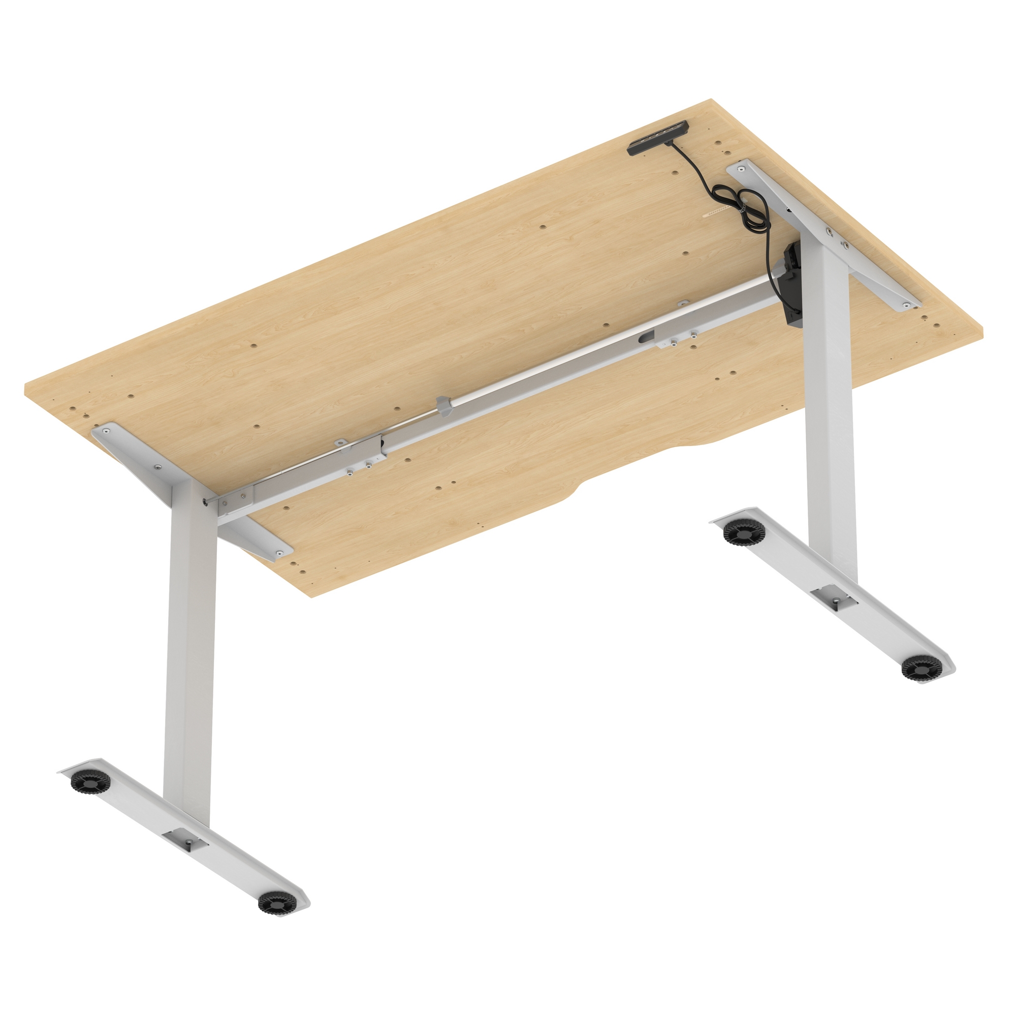 Maple / Silver Frame