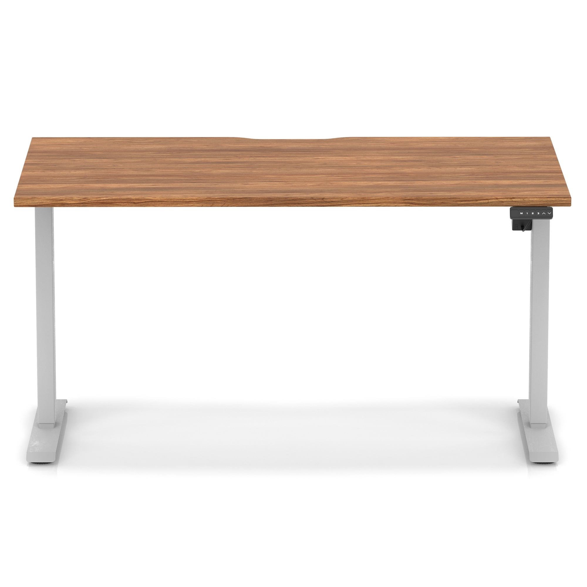 Walnut / Silver Frame