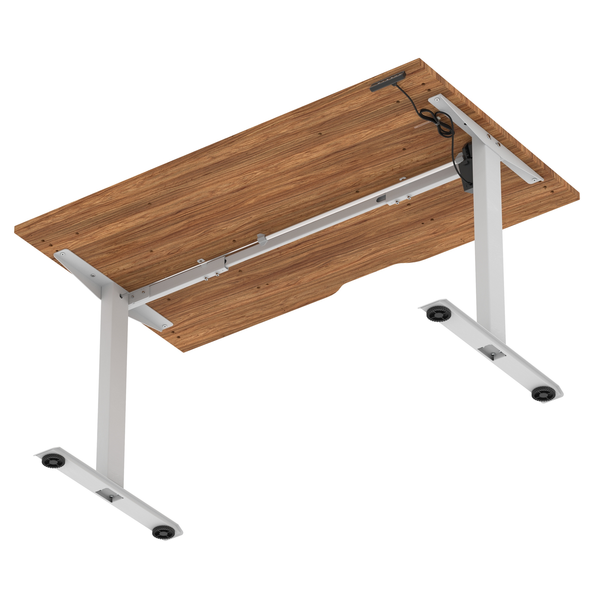 Walnut / Silver Frame